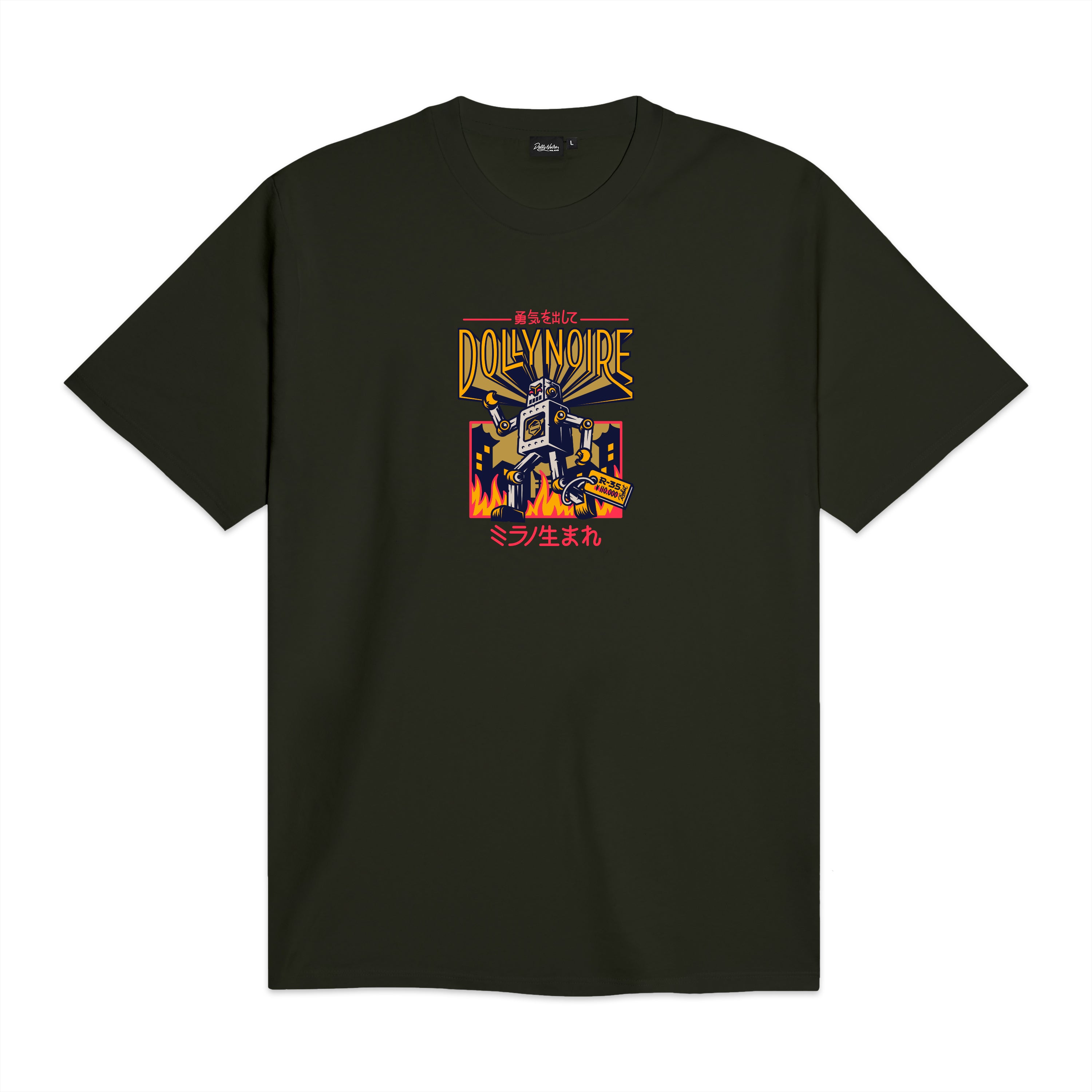 DOLLY NOIRE - T-SHIRT KIKAI NO YOKAI - VERDE