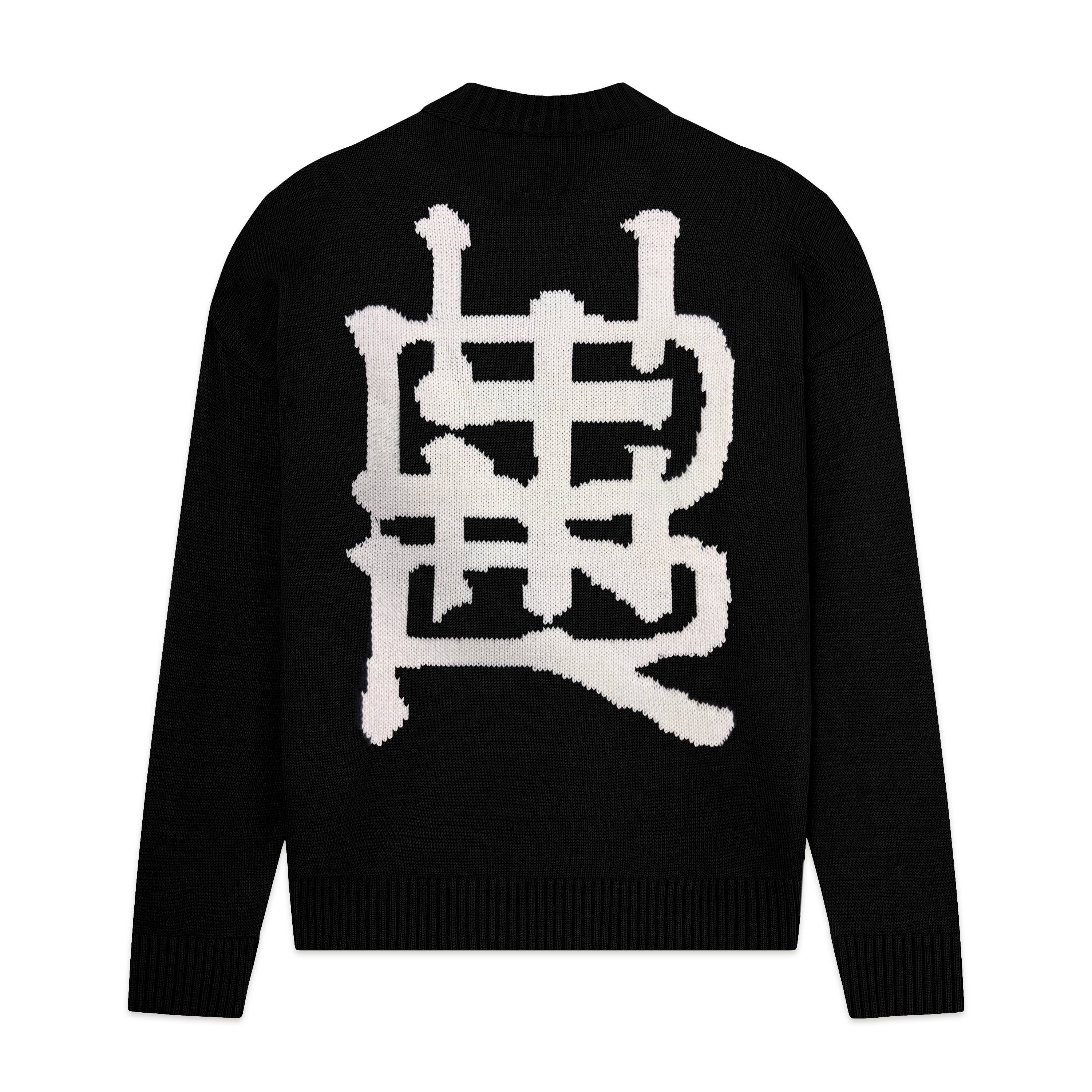 DOLLY NOIRE - SWEATER LB STAMP - NERO