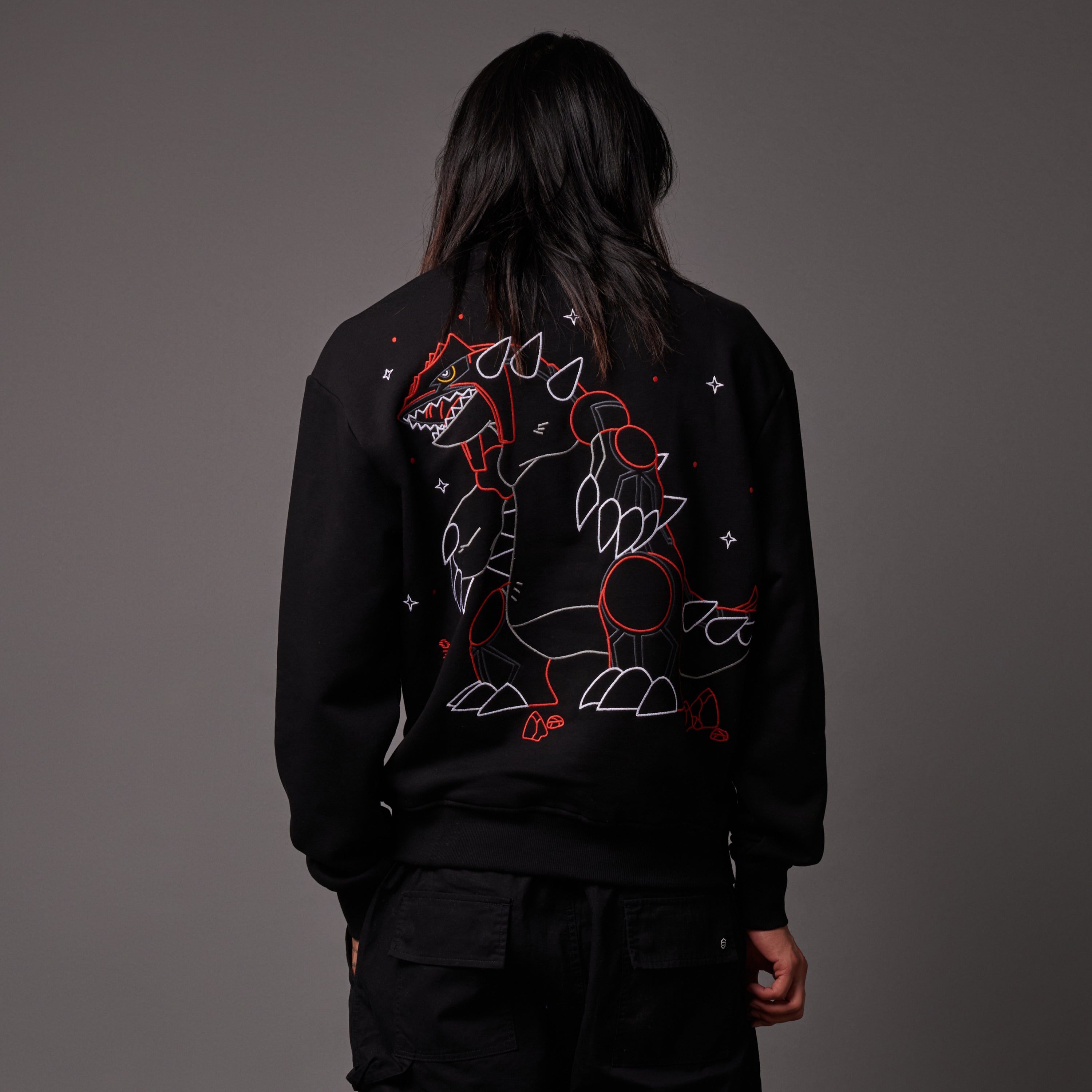 DOLLY NOIRE - CREWNECK GROUDON - NERO