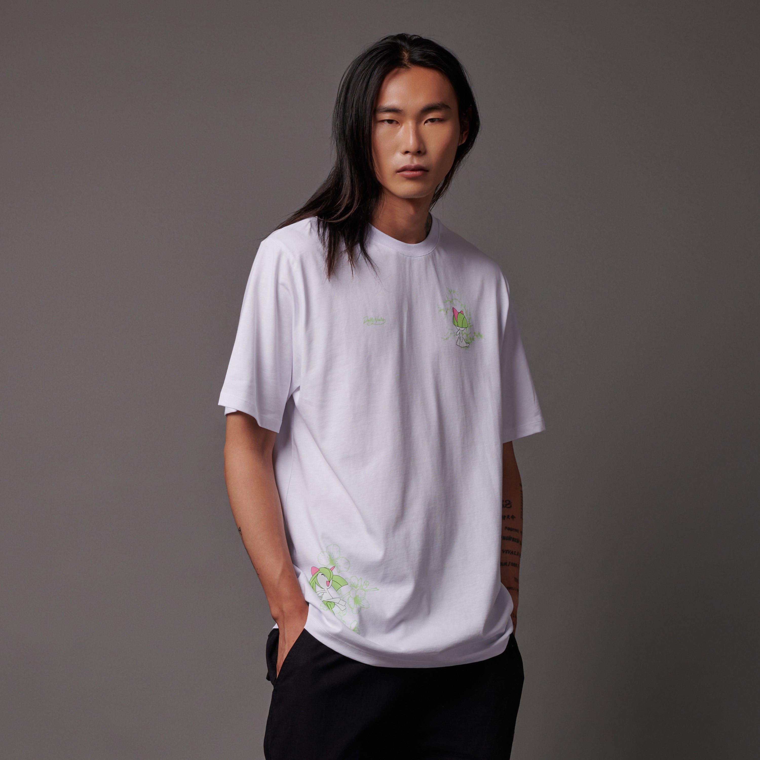 DOLLY NOIRE - T-SHIRT RALTS EVOLUTION - BIANCO