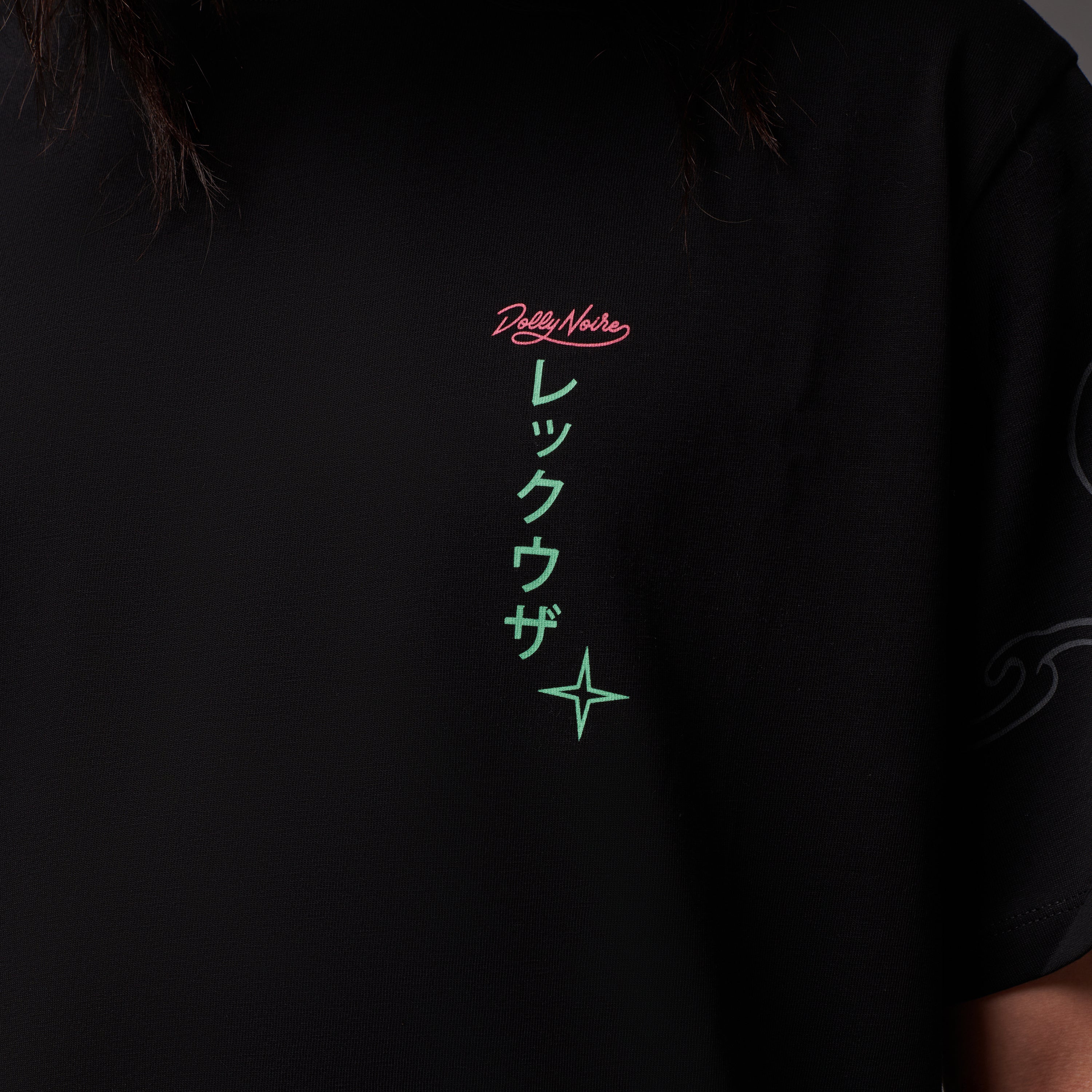 DOLLY NOIRE - T-SHIRT RAYQUAZA - NERO