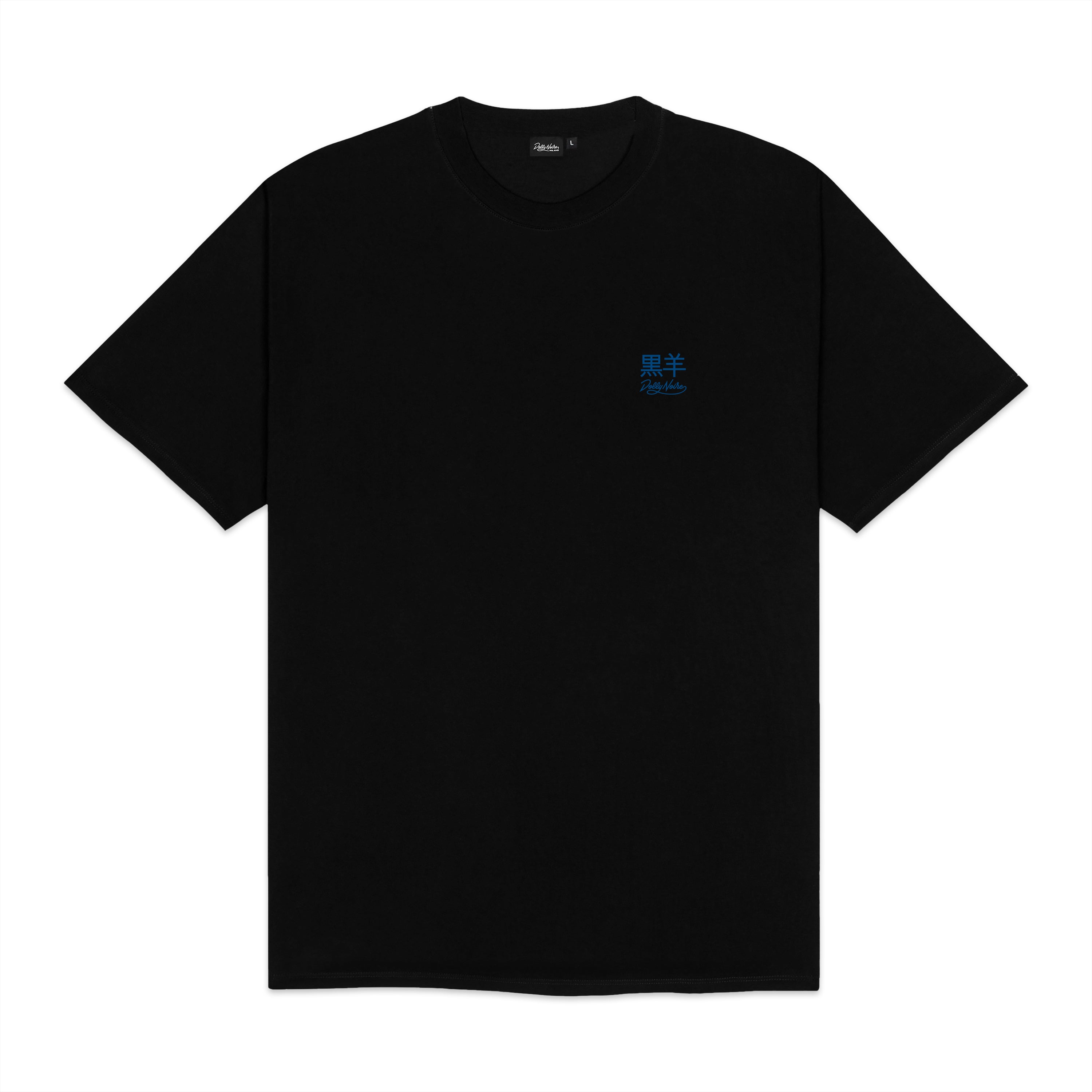 DOLLY NOIRE - T-SHIRT TATSU - NERO/BLU