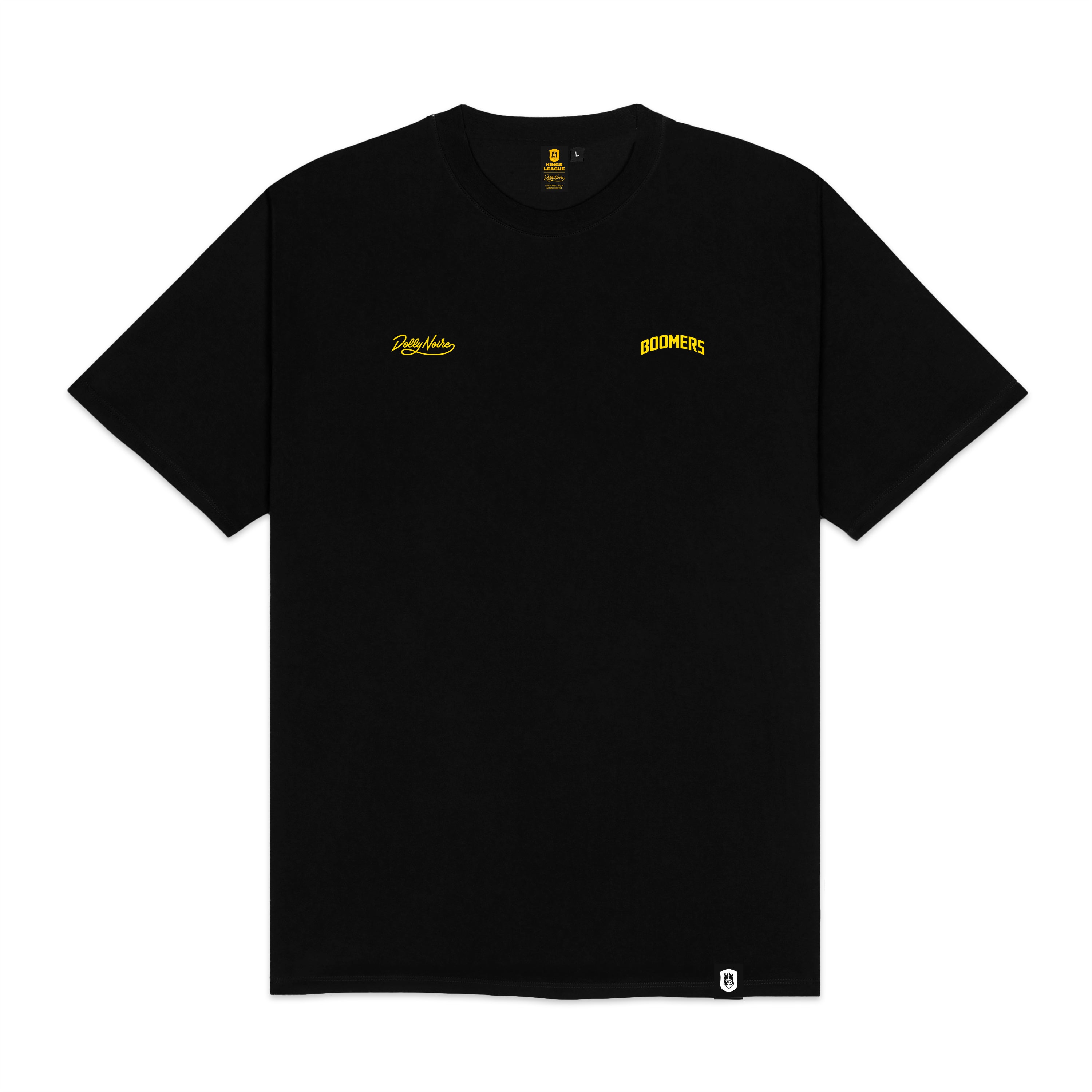 DOLLY NOIRE - T-SHIRT BOOMERS - NERO