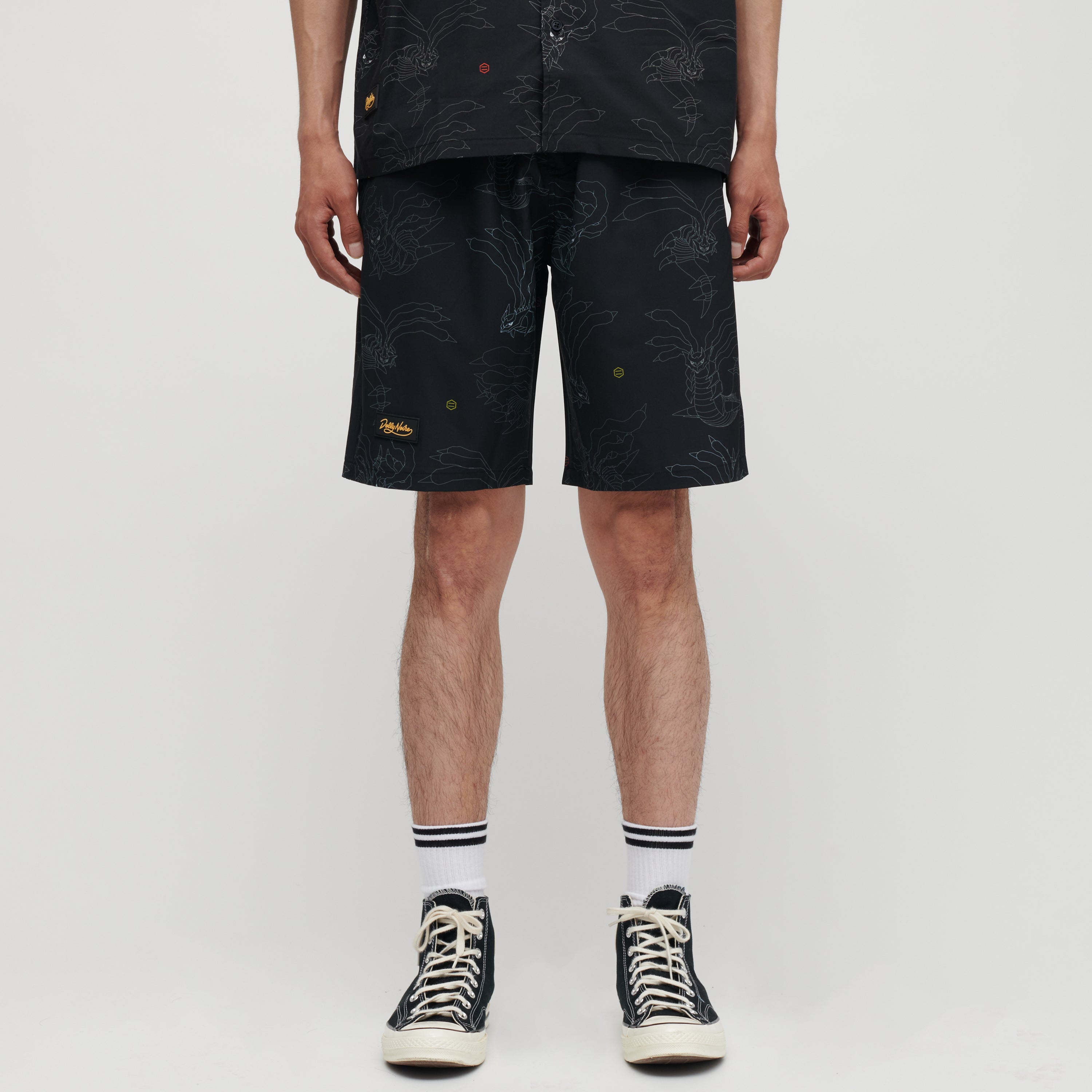 DOLLY POKEMON - SHORTS TECHNO GIRATINA PATTERN
