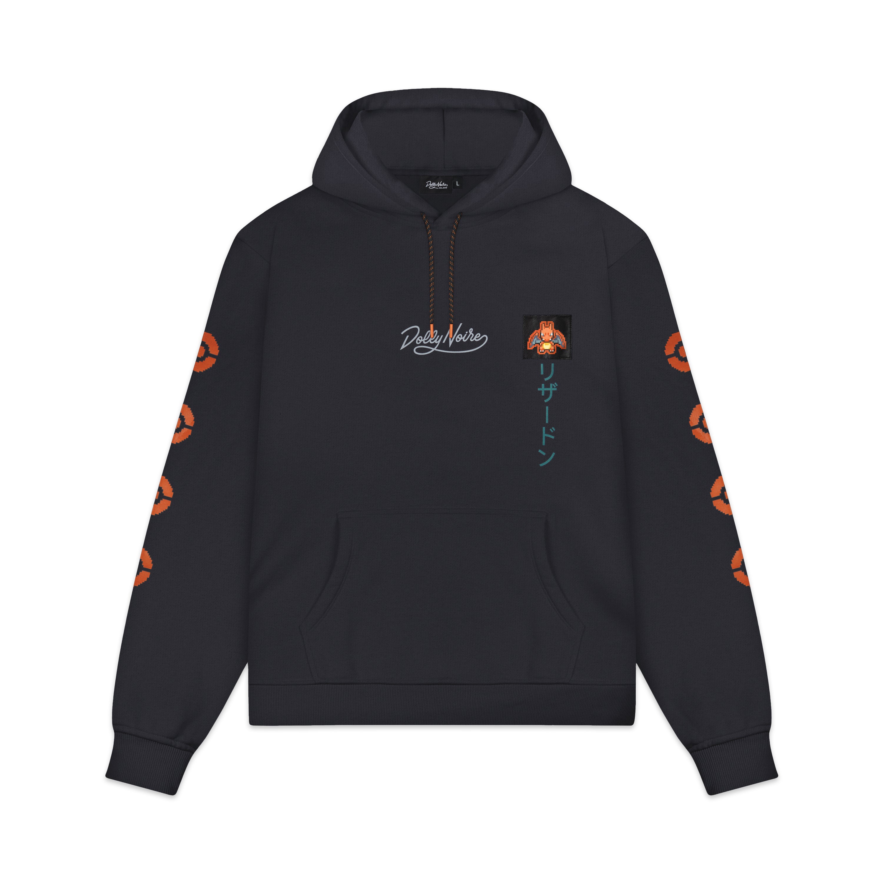 DOLLY NOIRE - HOODIE CHARIZARD EVOLUTION