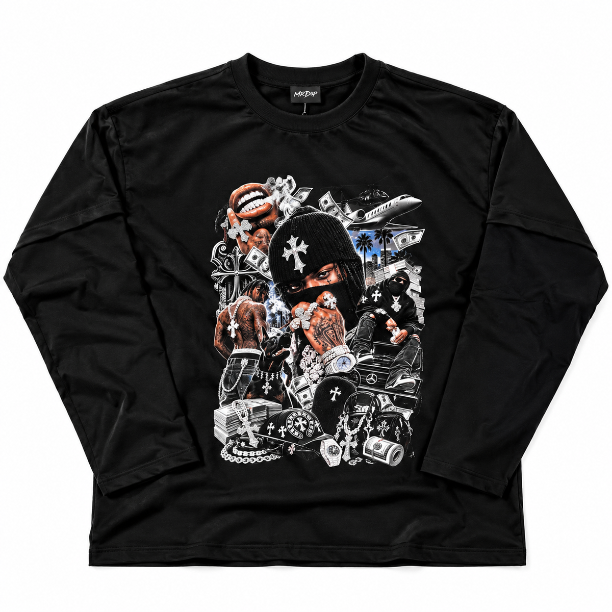 MRDIP - LONGSLEEVE DRILL BOY - NERO