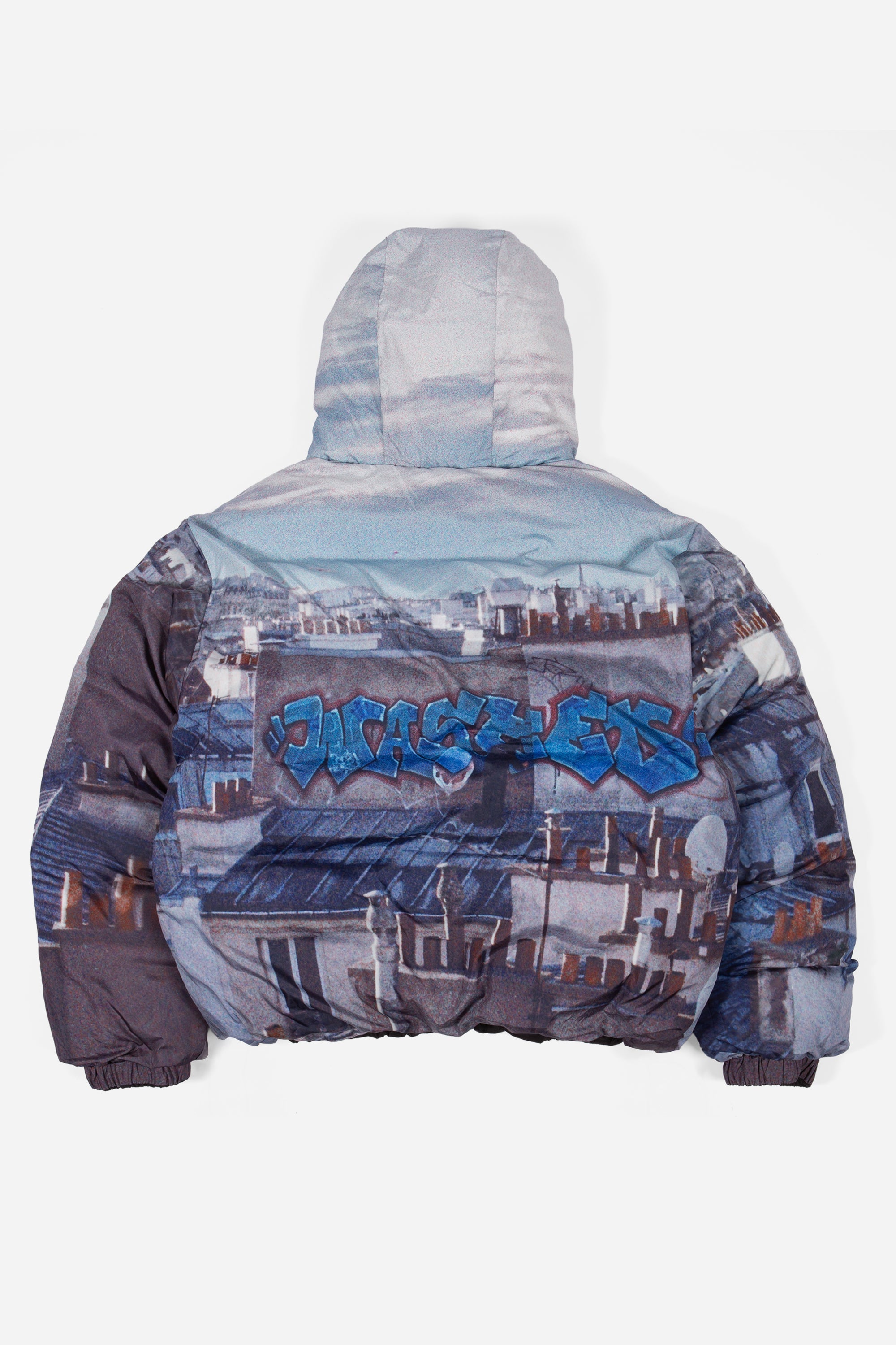 WASTED PARIS - JKT PUFF ELEVATION - NERO/MULTI