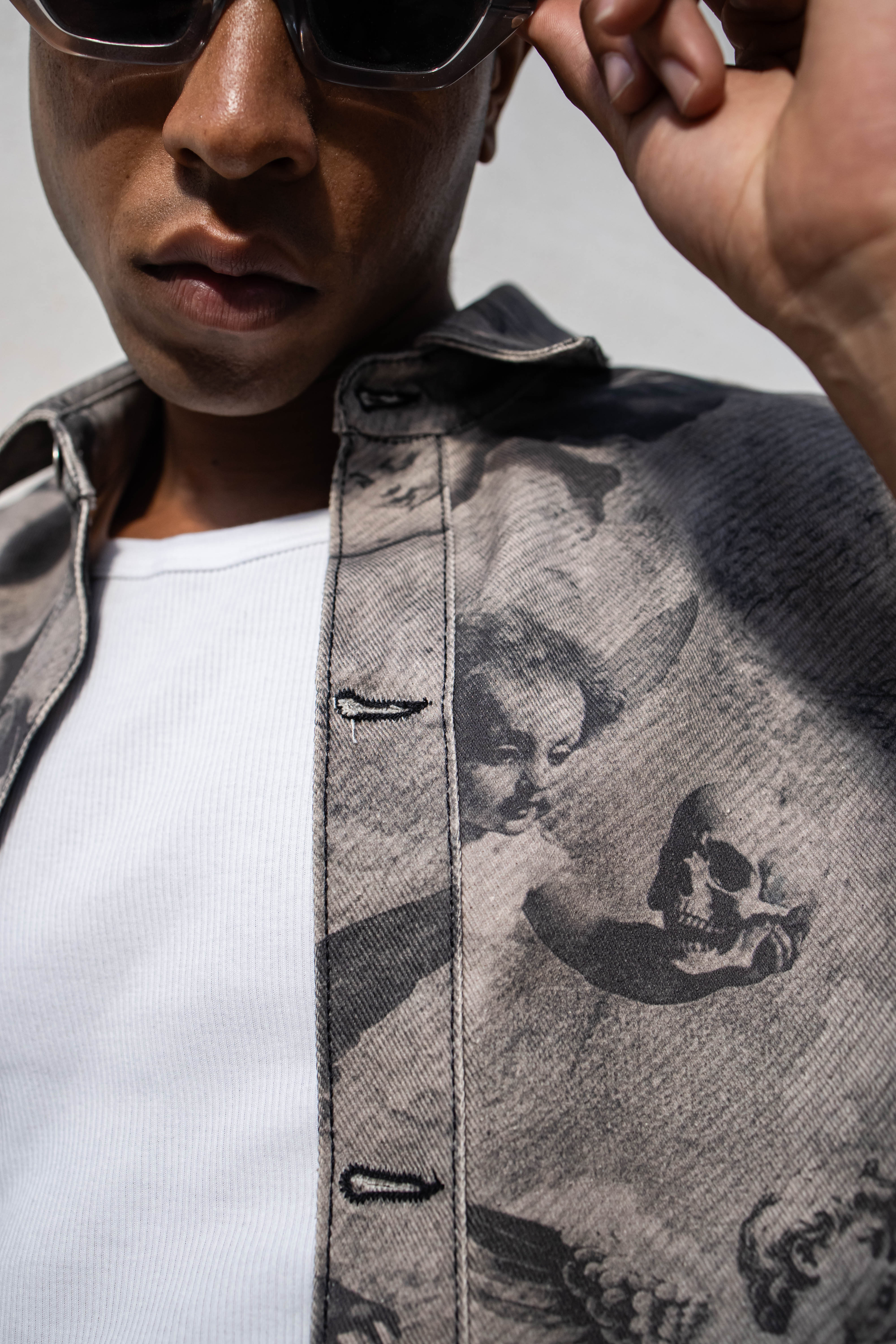 NO BRAND - CAMICIA ANGELS - FERRO