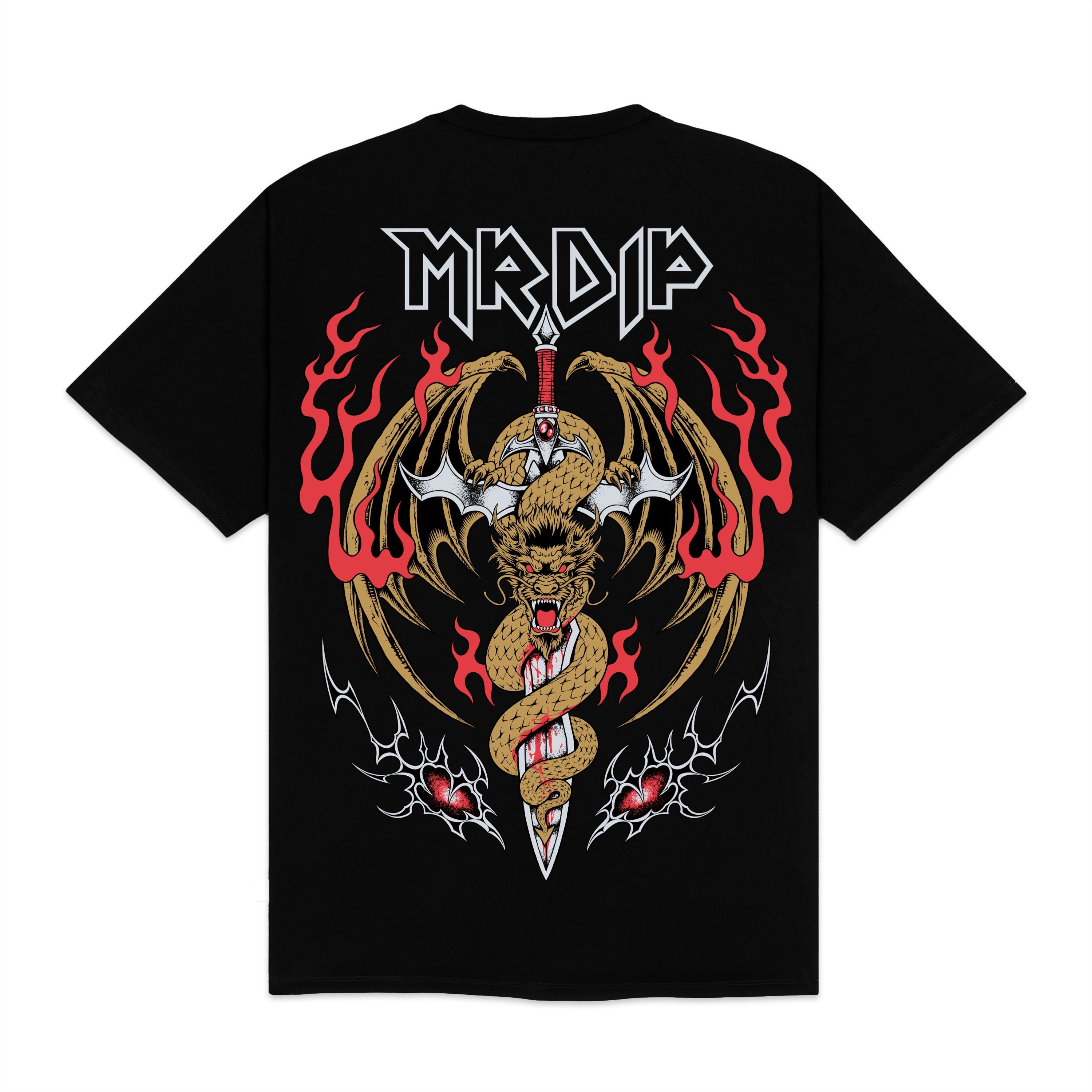 MRDIP - T-SHIRT LAST DRAGON - NERO