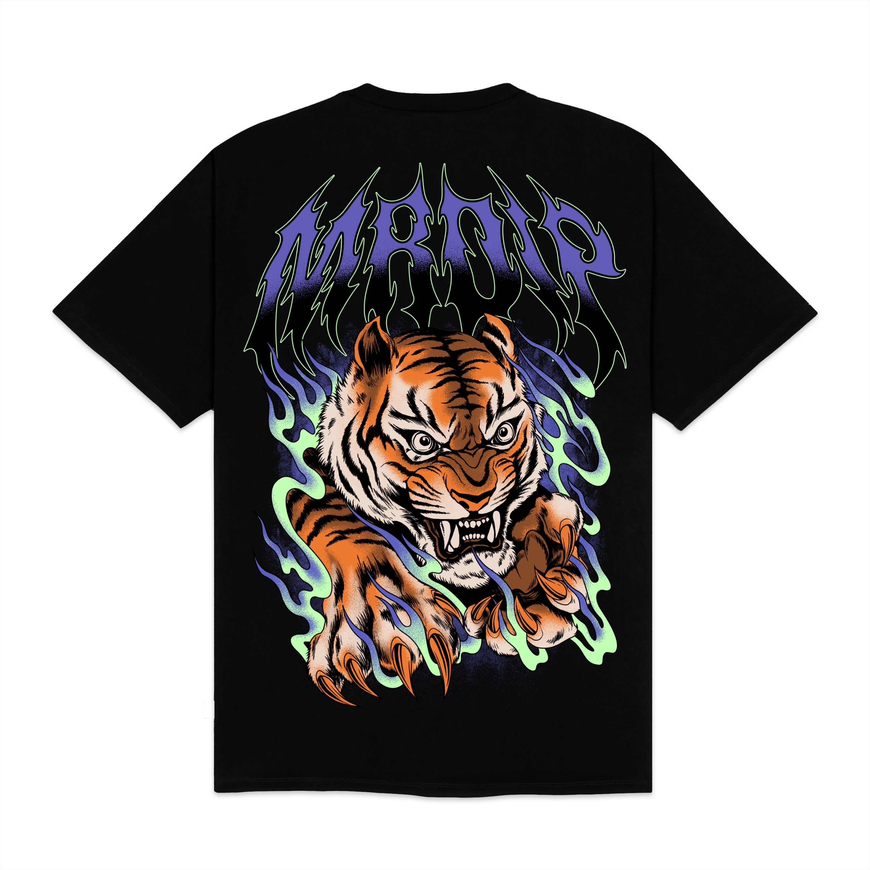 MRDIP - T-SHIRT LEGENDARY TIGER - NERO