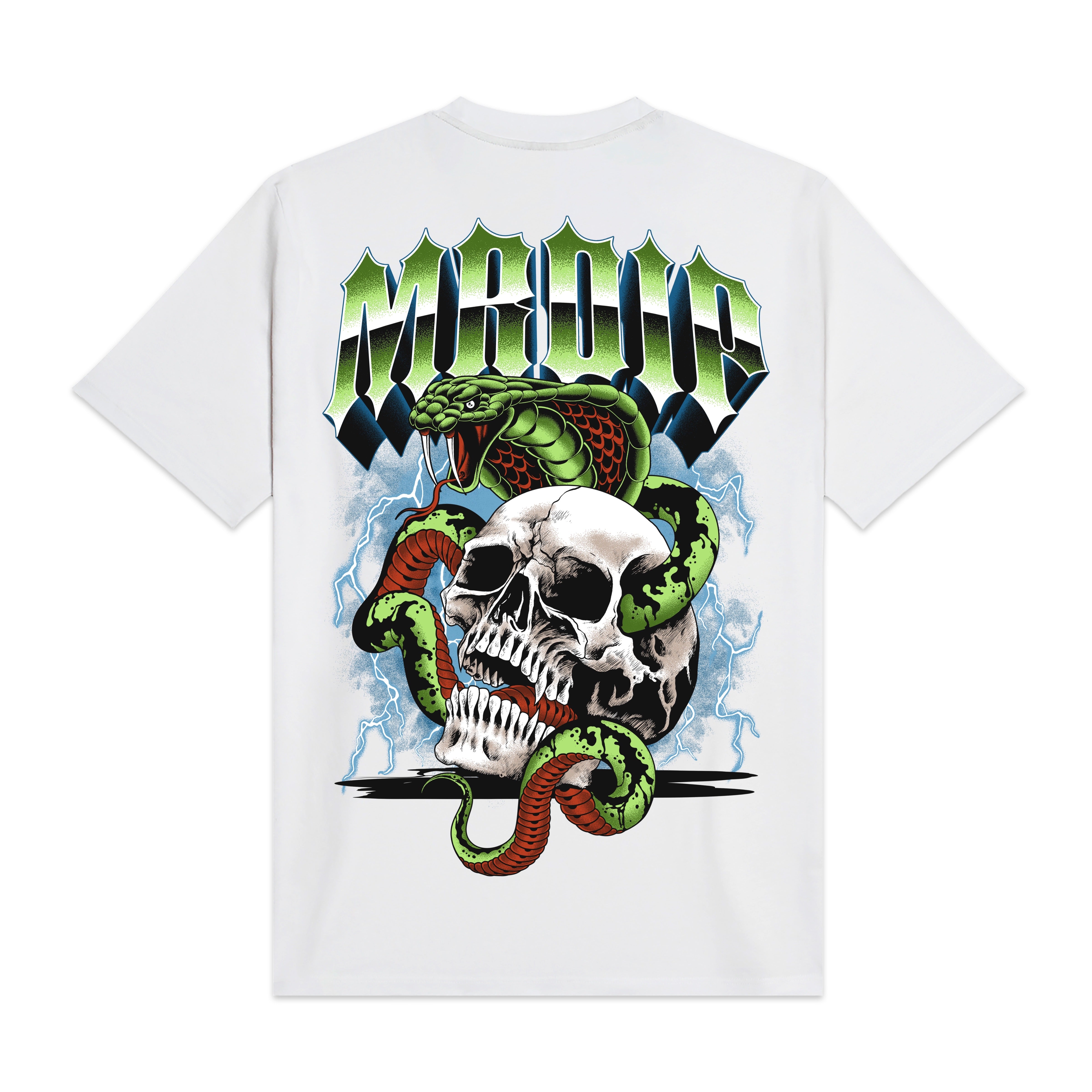 MRDIP - T-SHIRT LEGENDARY COBRA - BIANCO