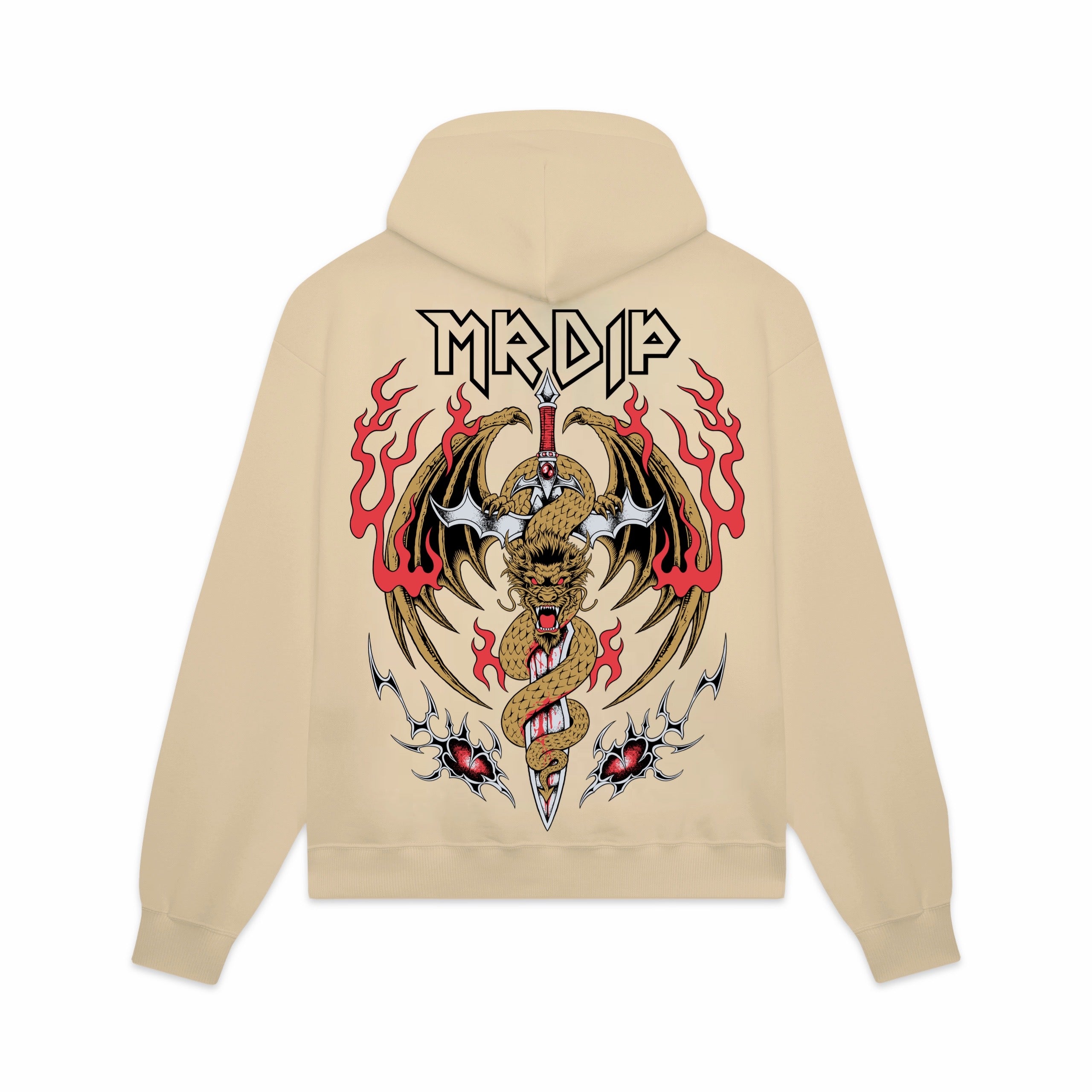 MRDIP - FELPA LAST DRAGON - BEIGE