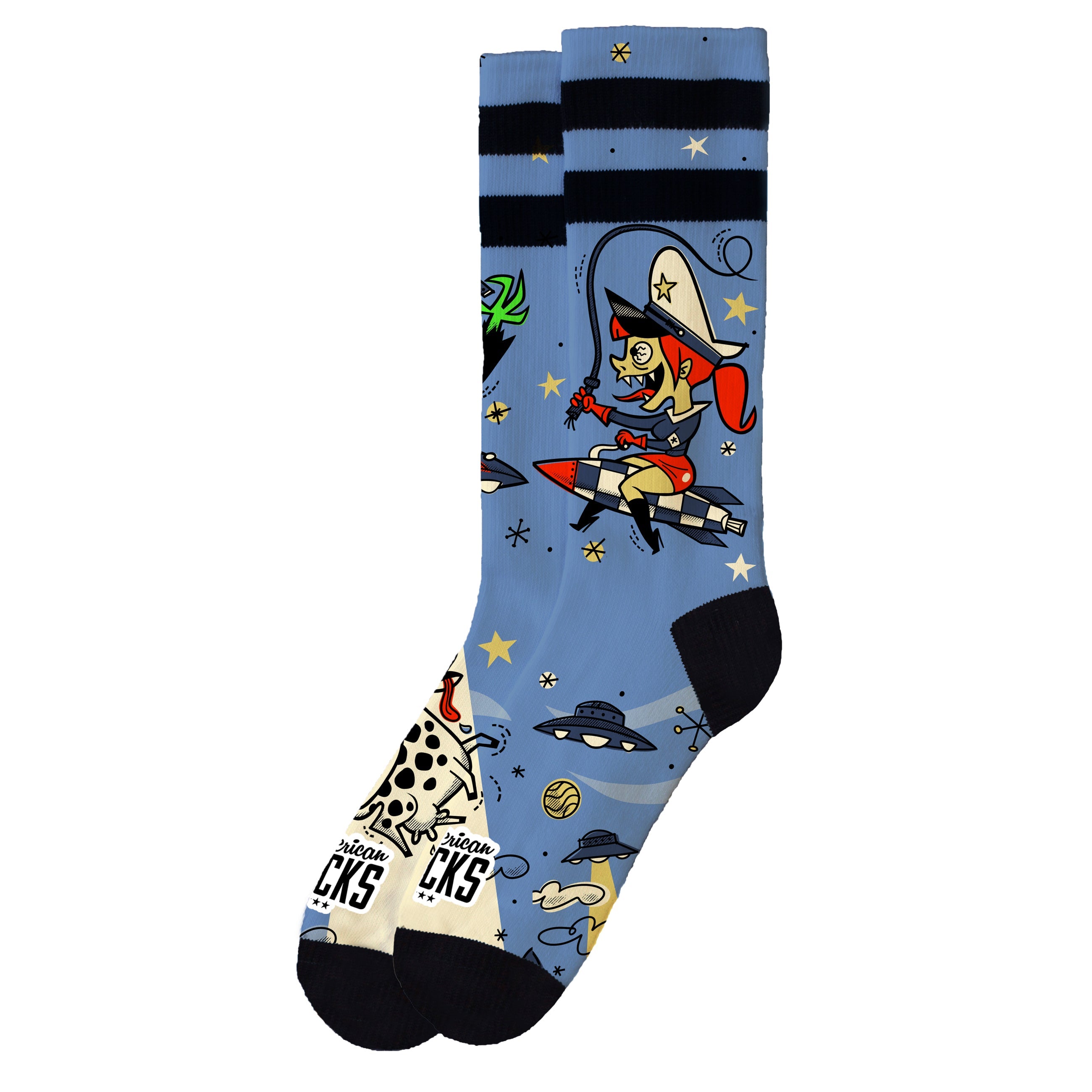 AMERICAN SOCKS - CALZE ALIEN SNATCH - U