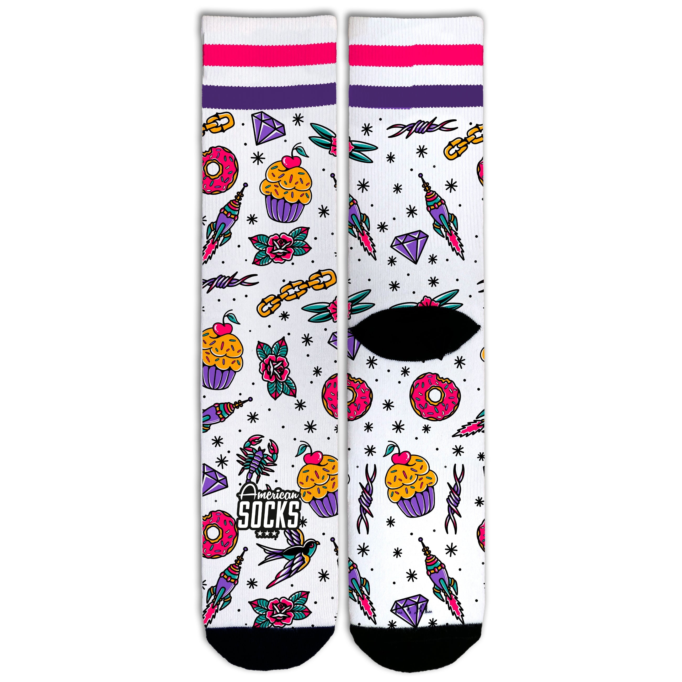 AMERICAN SOCKS - CALZE CUPCAKE - U