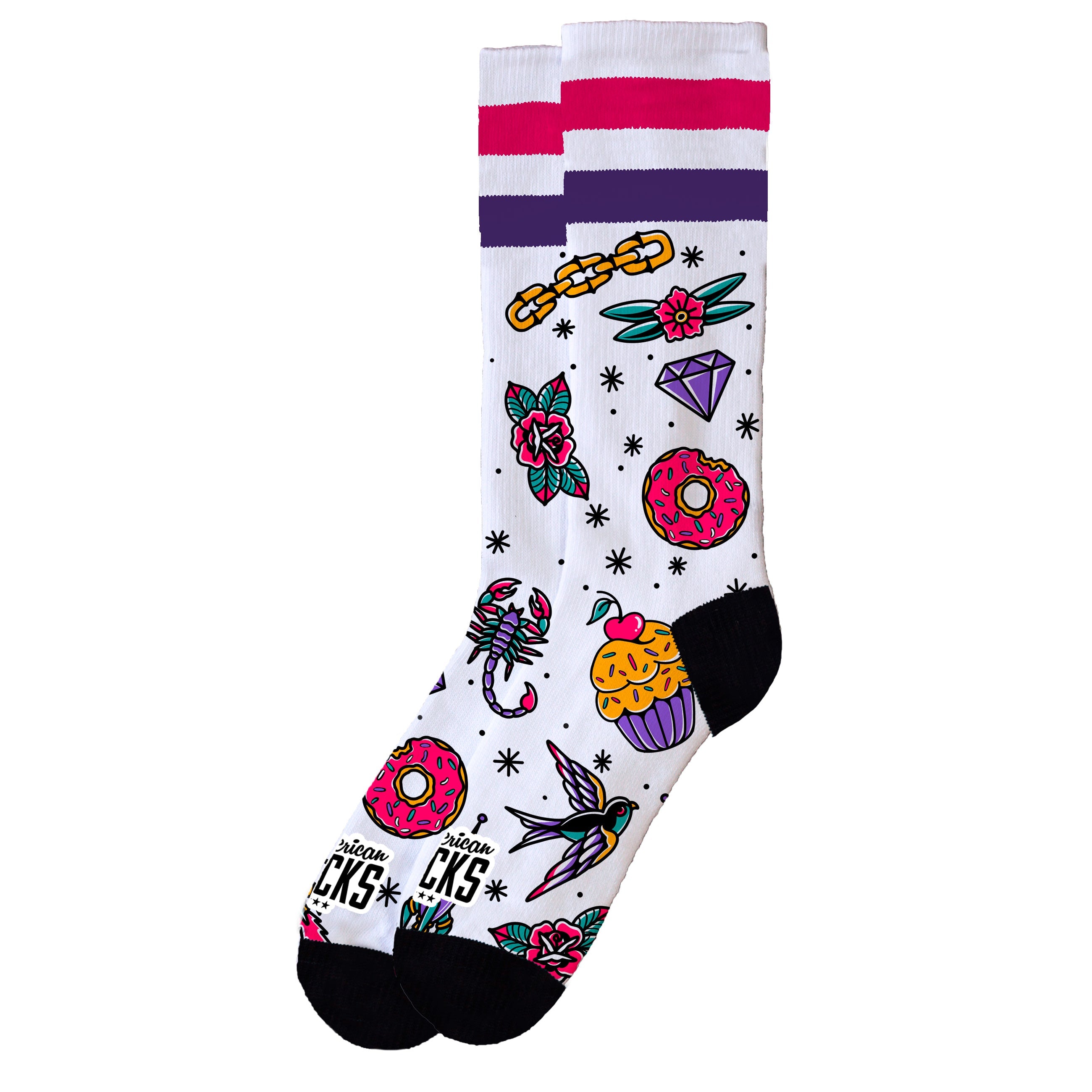 AMERICAN SOCKS - CALZE CUPCAKE - U