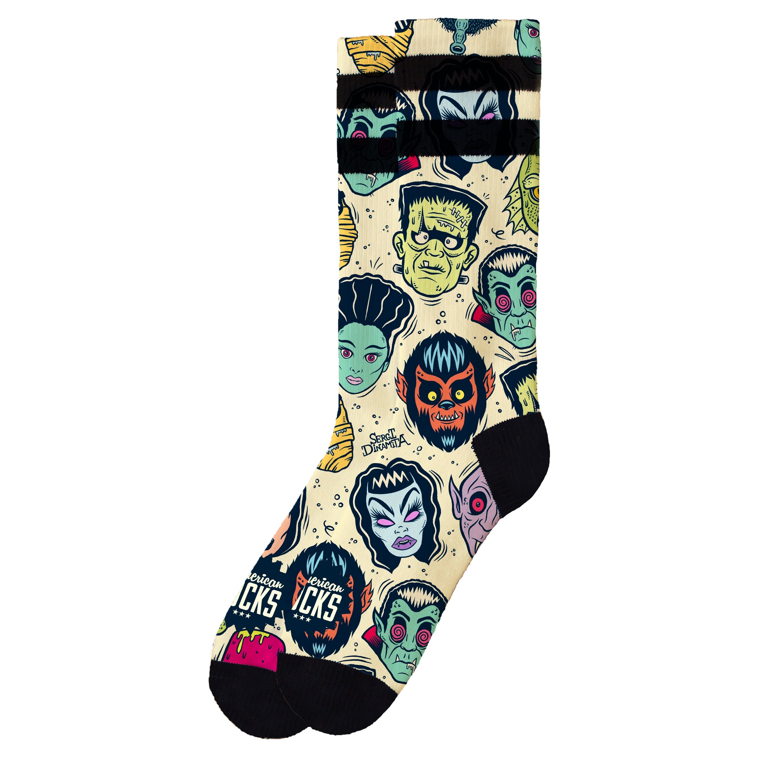 AMERICAN SOCKS - CALZE VILLAINS - U