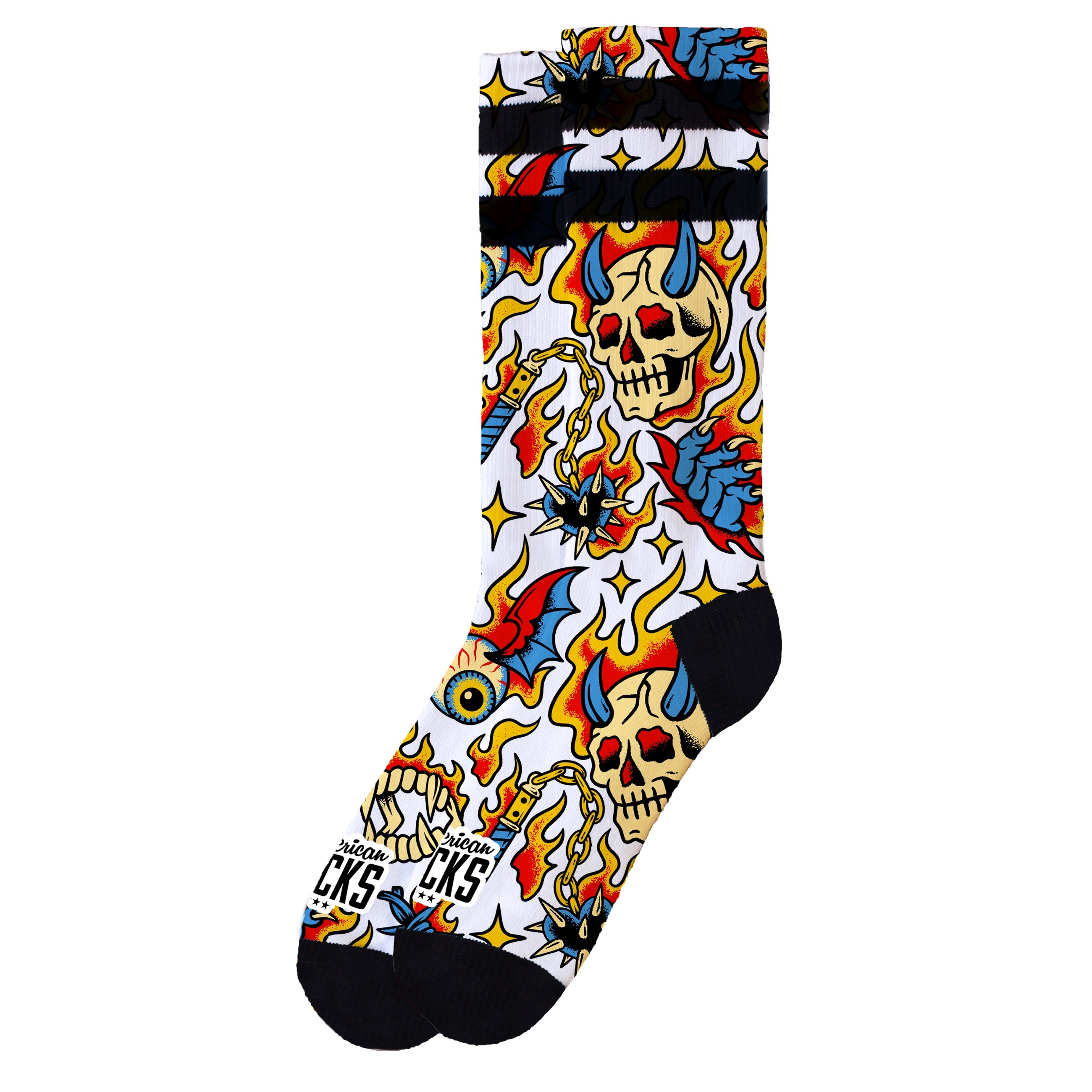 AMERICAN SOCKS - CALZE WICKED - U