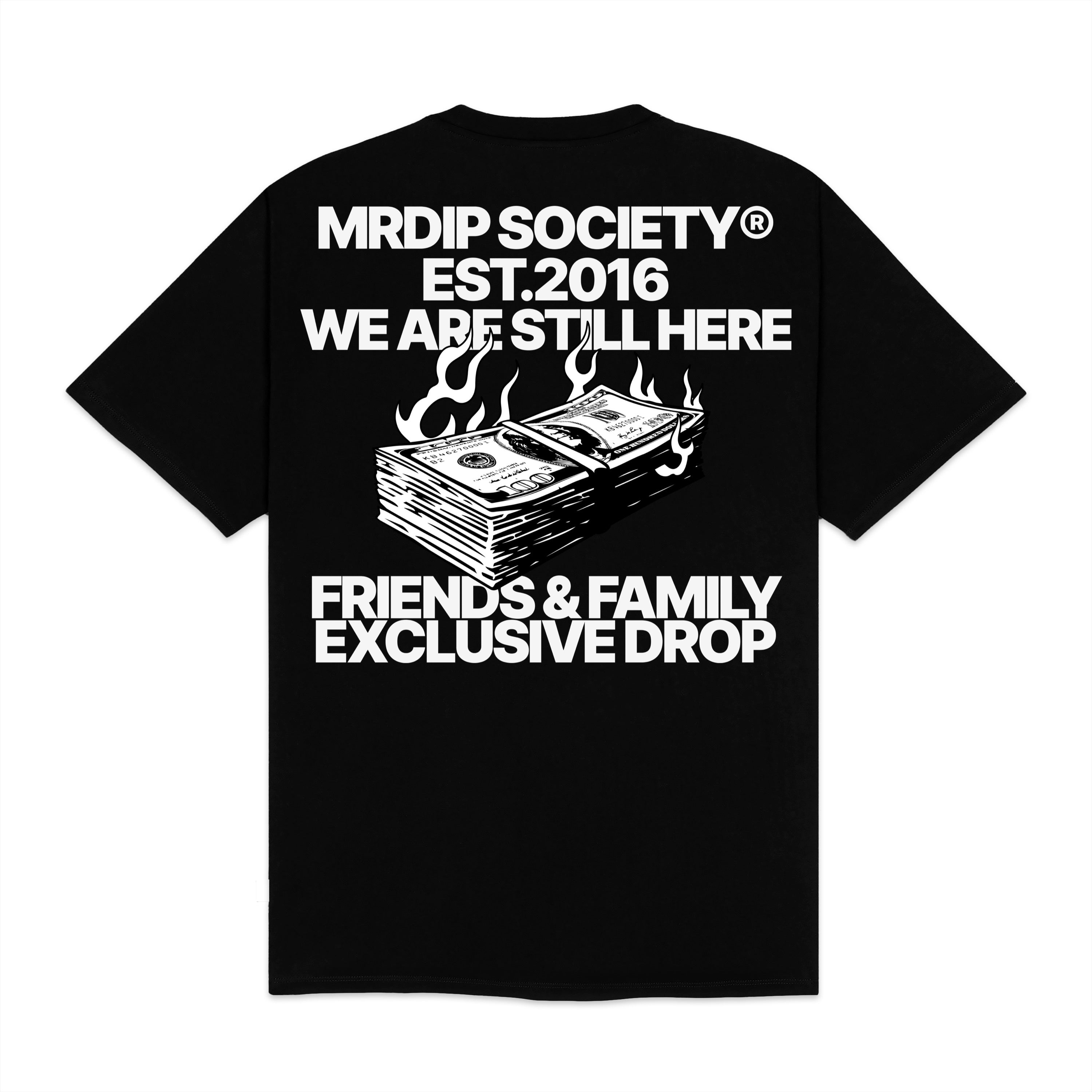 MRDIP - T-SHIRT SOCIETY - NERO