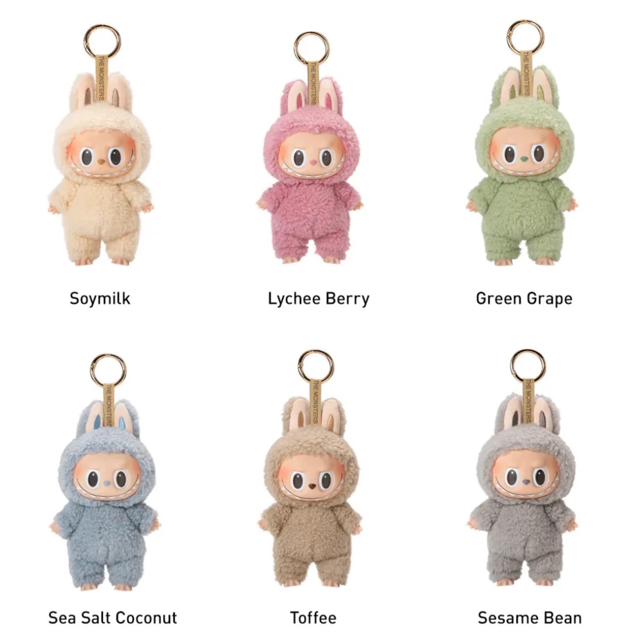 POP MART LABUBU THE MONSTERS EXCITING MACARONS VINYL PLUSH PENDANT (BLIND BOX)
