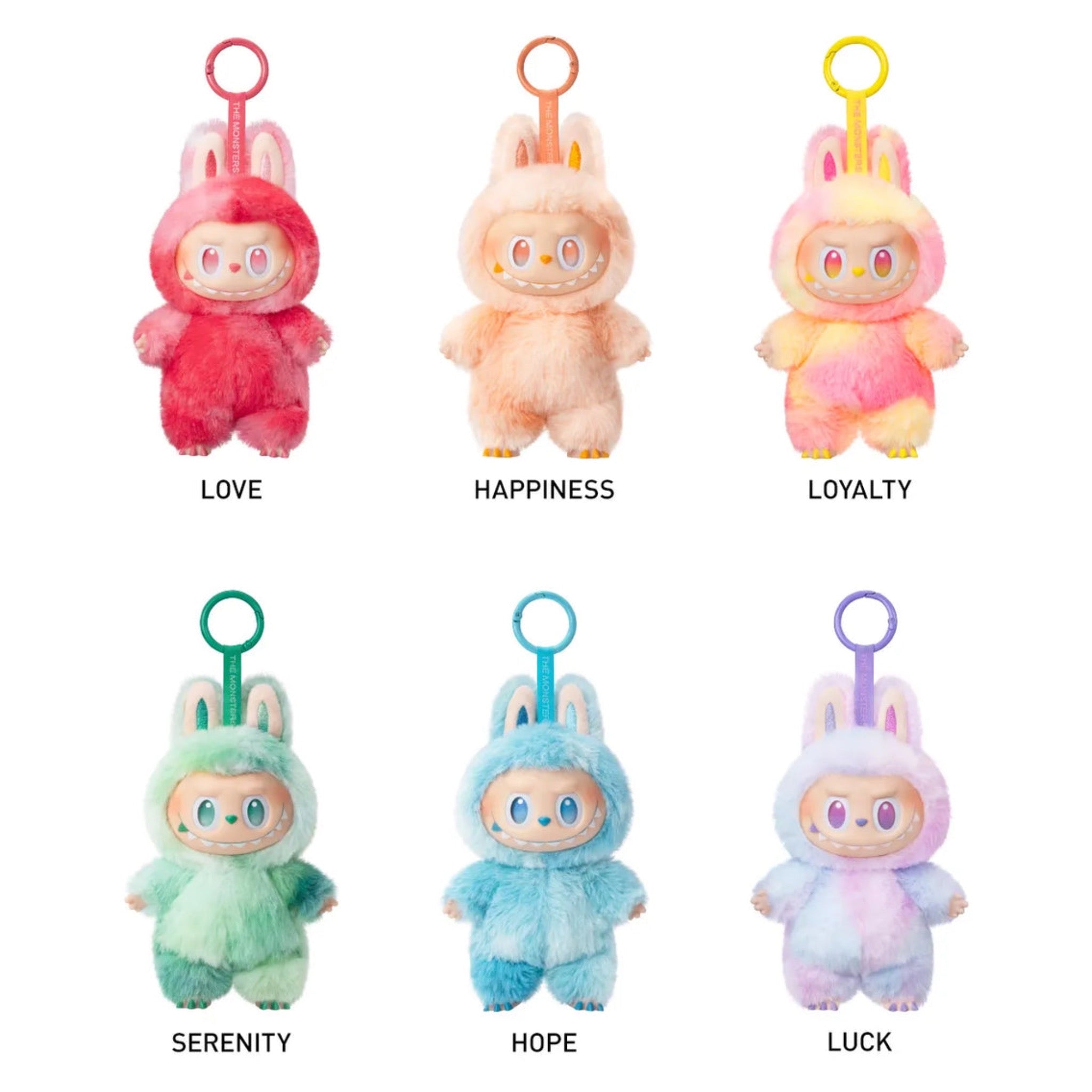 POP MART LABUBU THE MONSTER BUG INTO ENERGY SERIES VINYL PLUSH PENDANT (BLIND BOX)