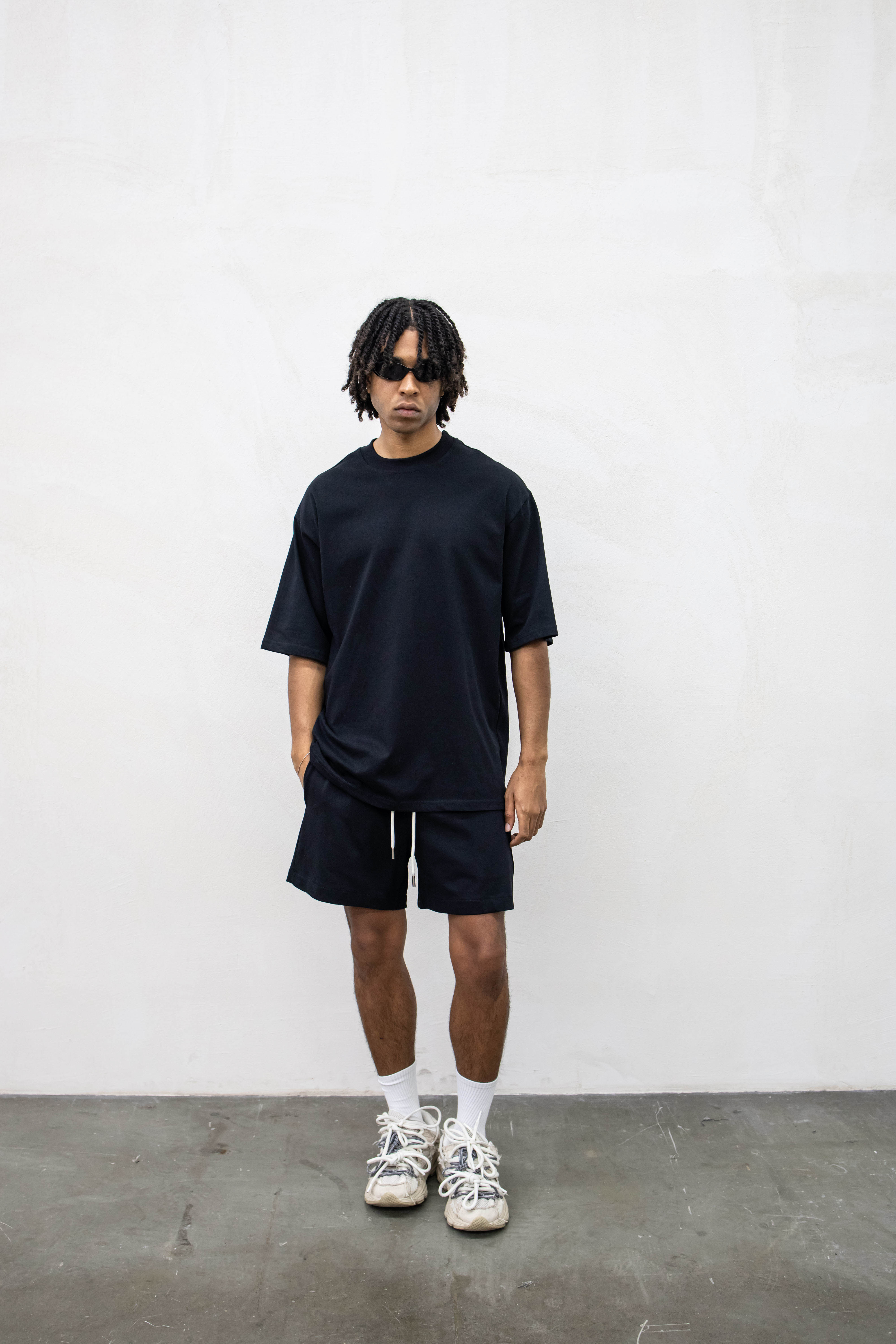 NO BRAND - SHORT COMPACT - NERO