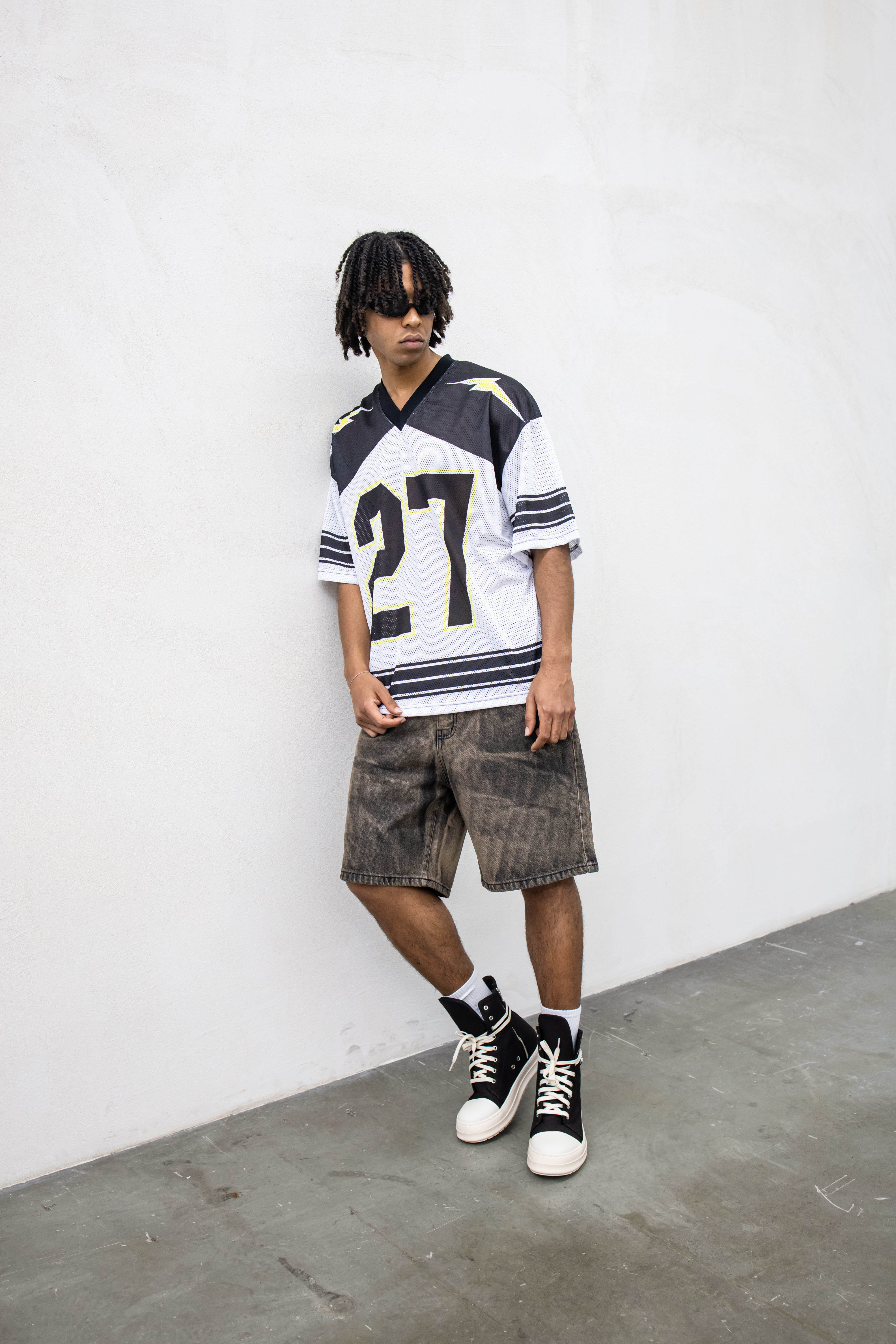 NO BRAND - T-SHIRT NFL - BIANCO