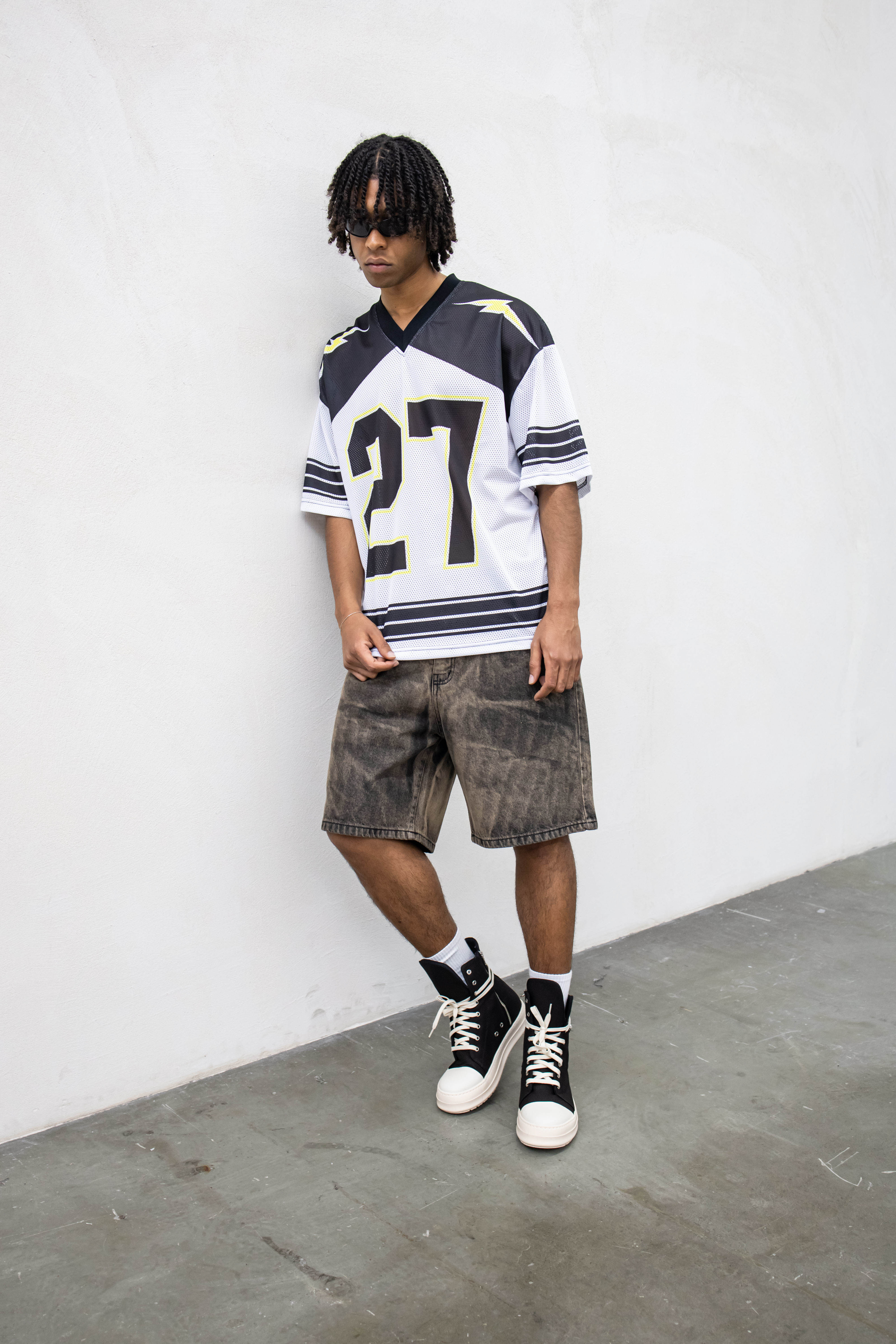 NO BRAND - T-SHIRT NFL - BIANCO