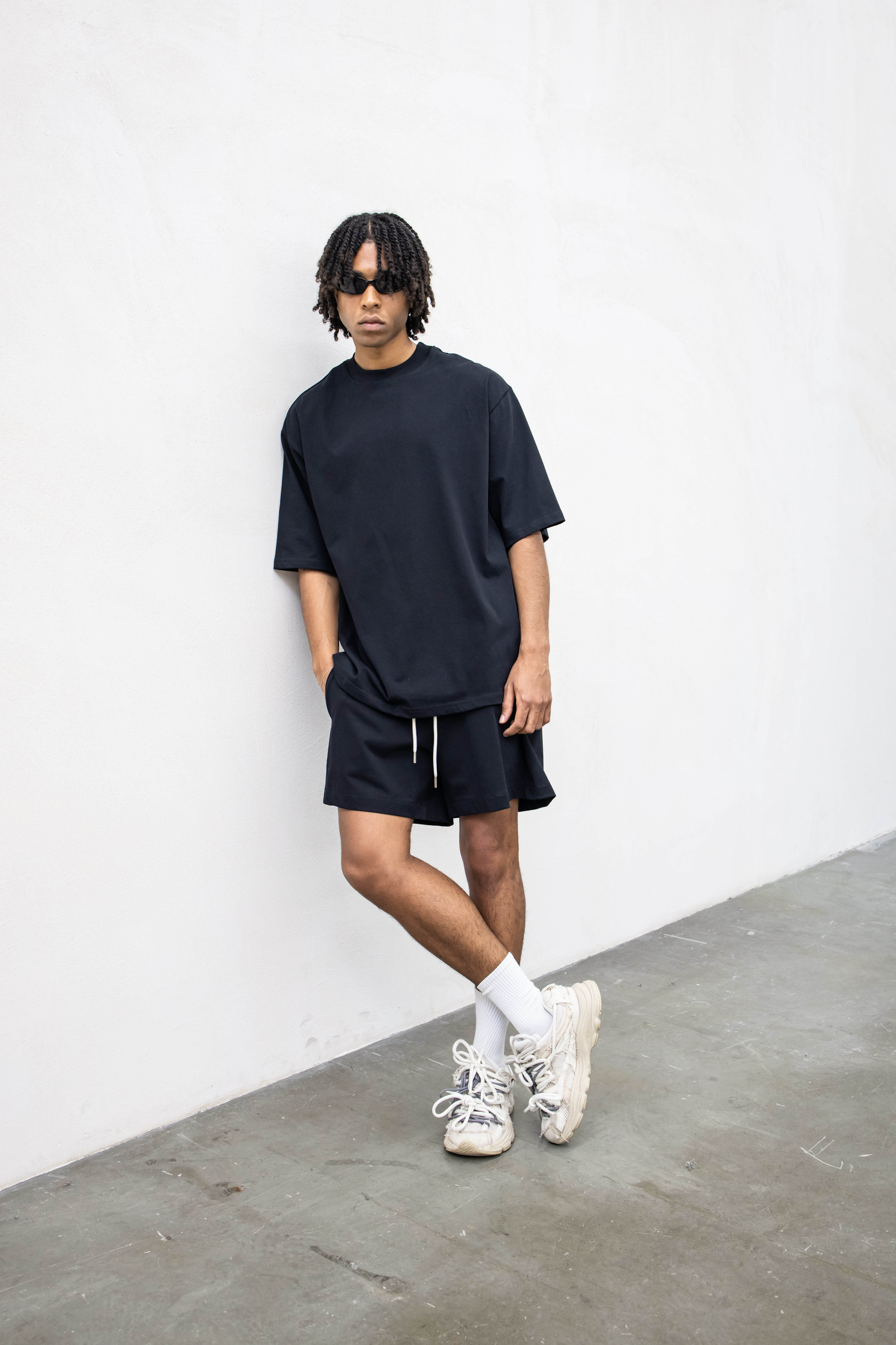 NO BRAND - SHORT COMPACT - NERO