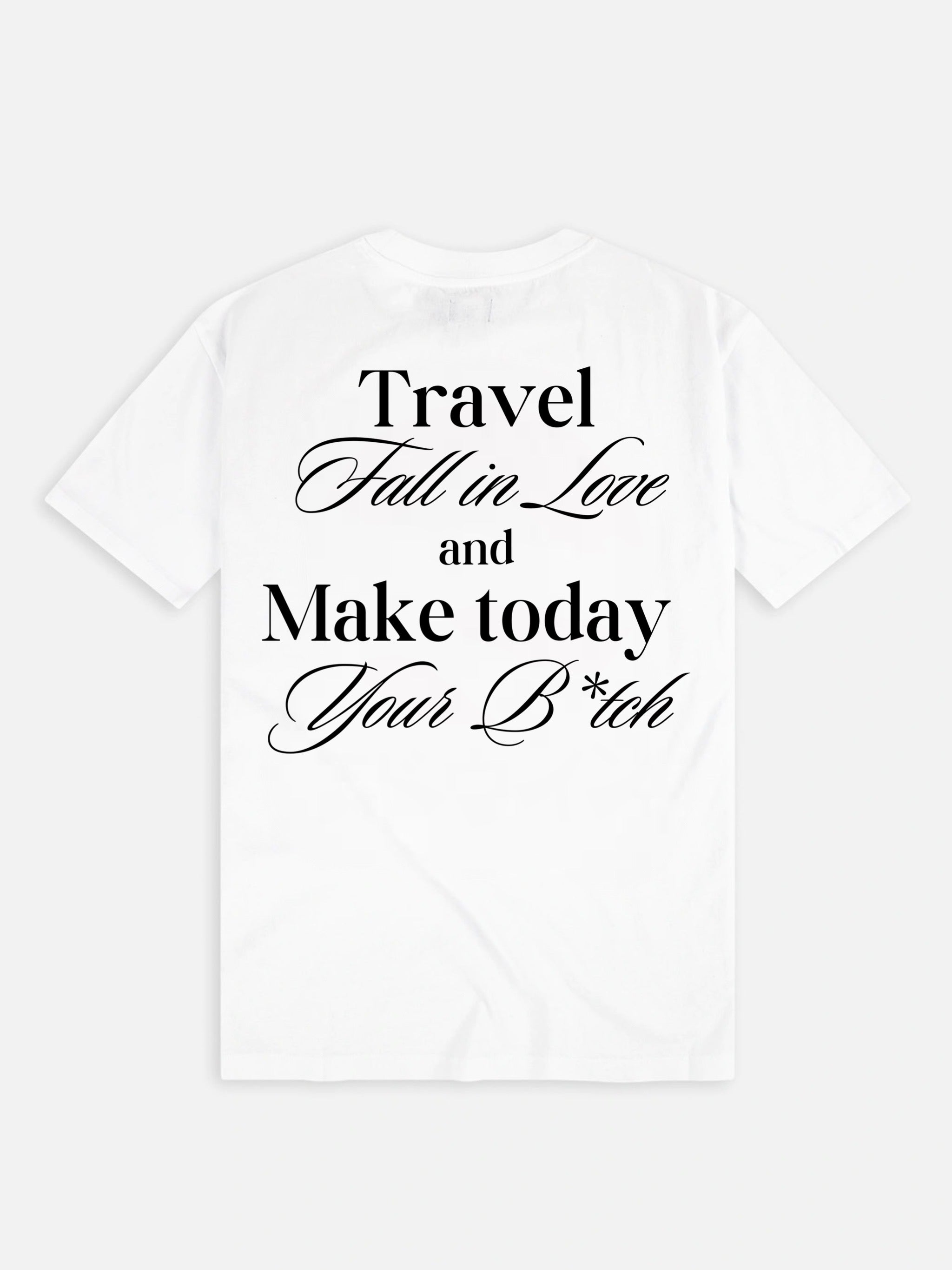 TRAVEL&LOVE T-SHIRT WHITE