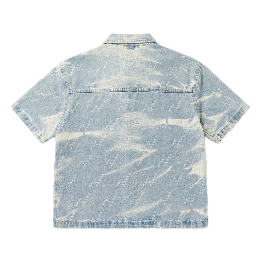 NO BRAND - JKT SHORT 435 - AZZURRO