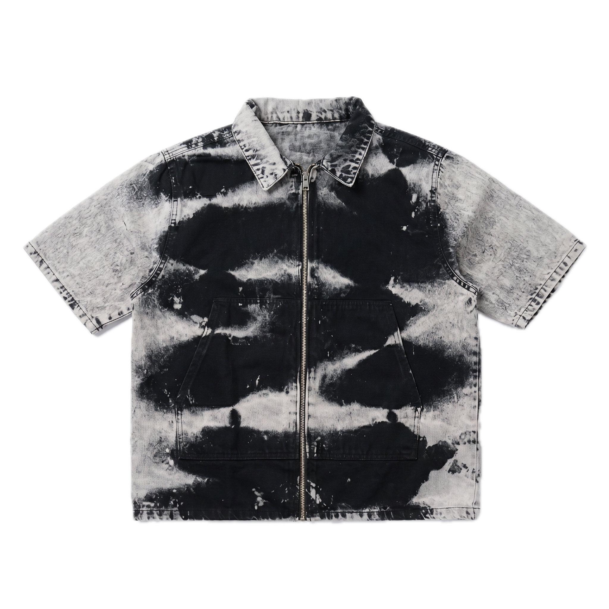 NO BRAND - JKT SHORT 1072 - NERO/GRIGIO