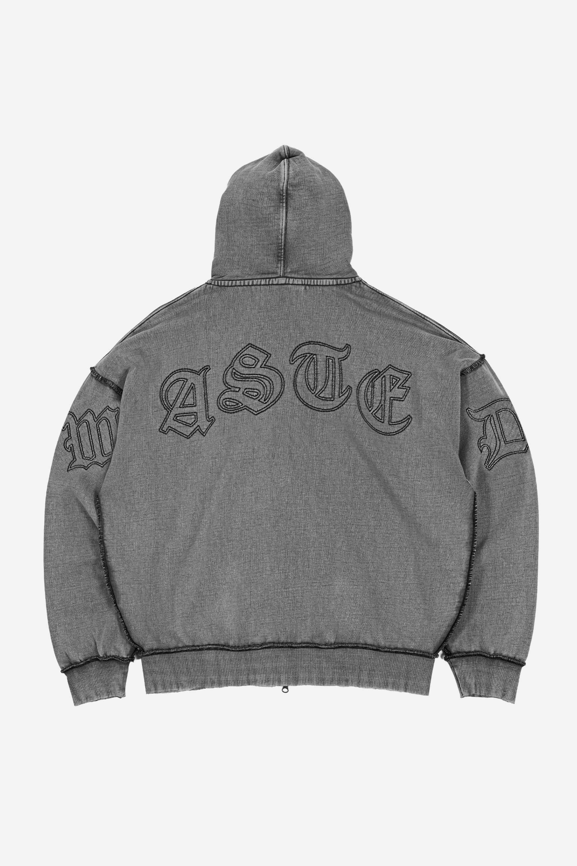 WASTED PARIS - ZIP KINGDOM CURVE - NERO