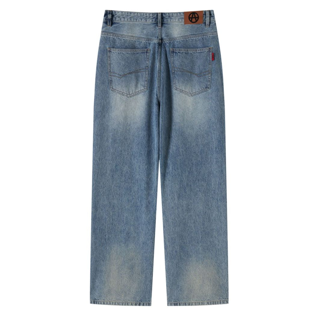 ACUPUNCTURE - PANTS DENIM ORIGINAL - BLU