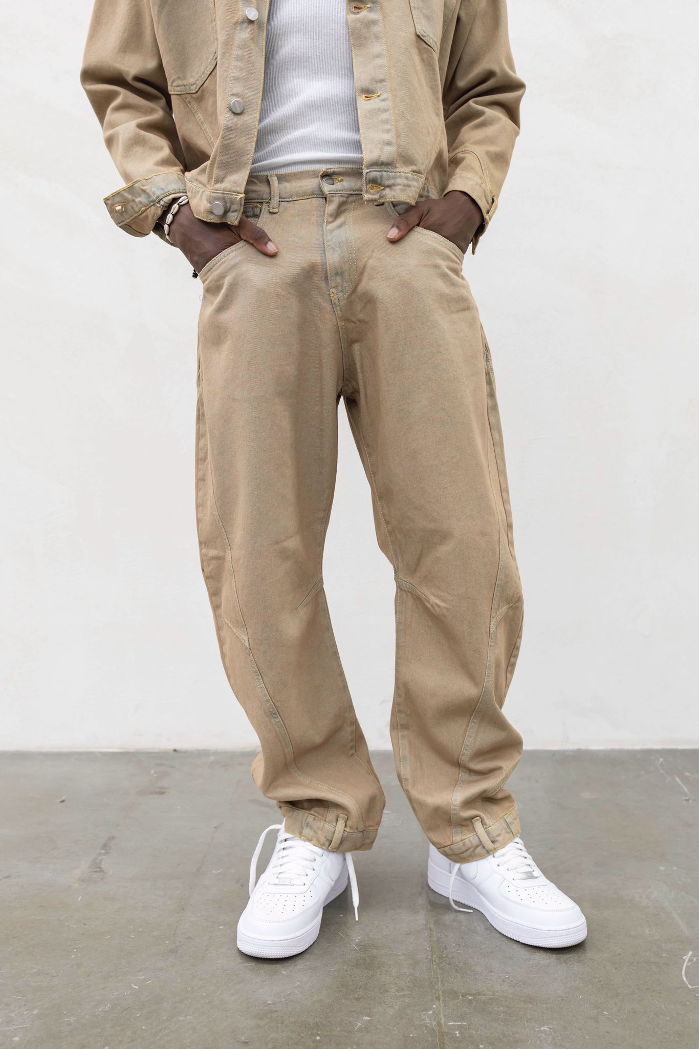 PRESENT - JEANS SAND - SAND
