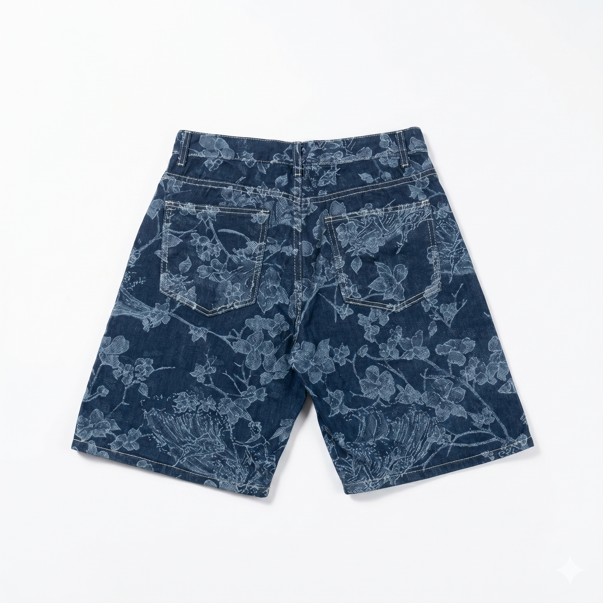 NO BRAND - SHORTS 216 - BLU
