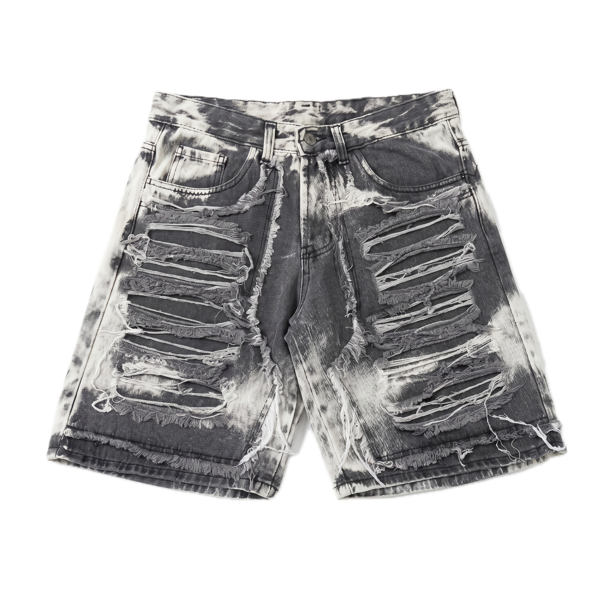 NO BRAND - SHORTS 4024 - GRIGIO