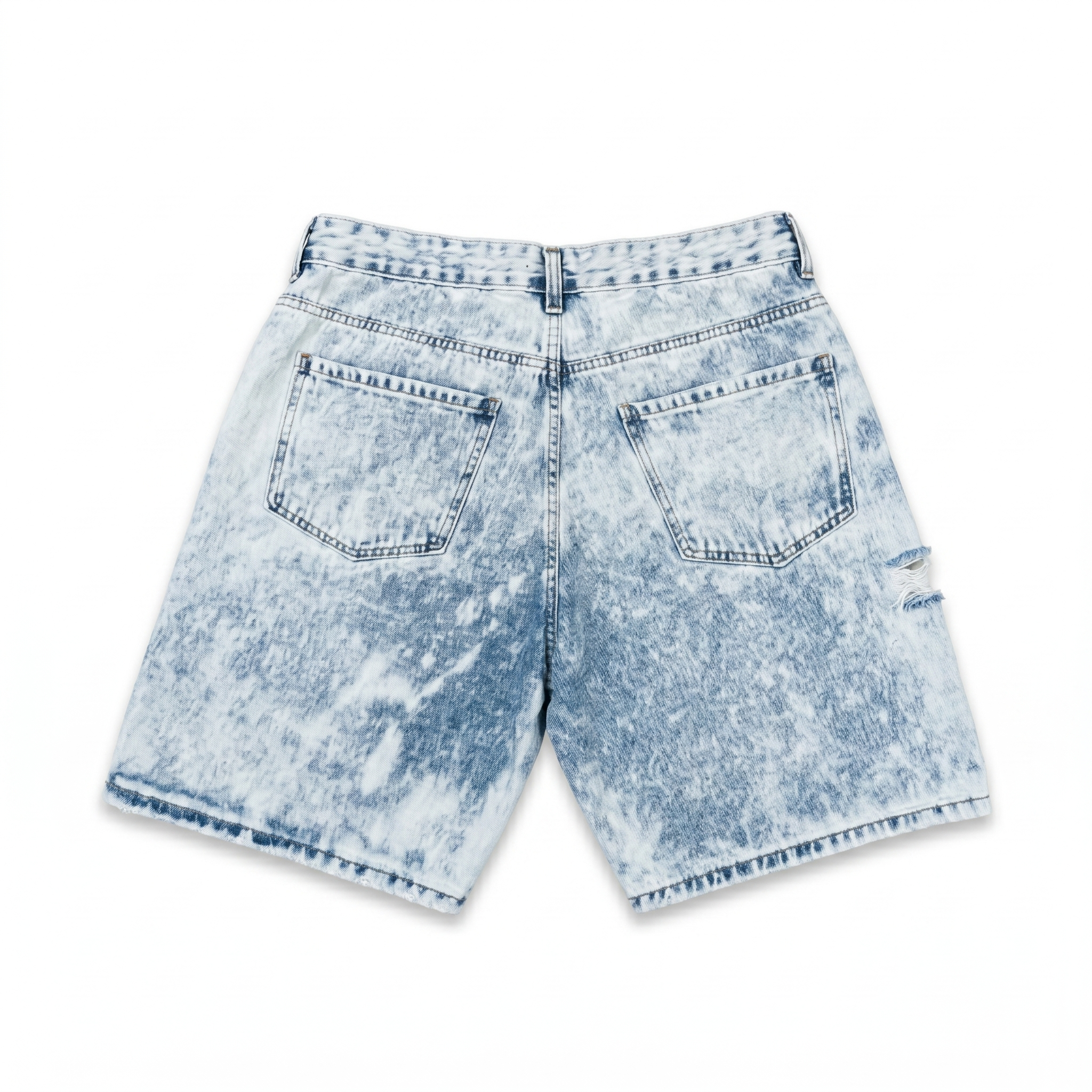 NO BRAND - SHORTS 4025 - AZZURRO