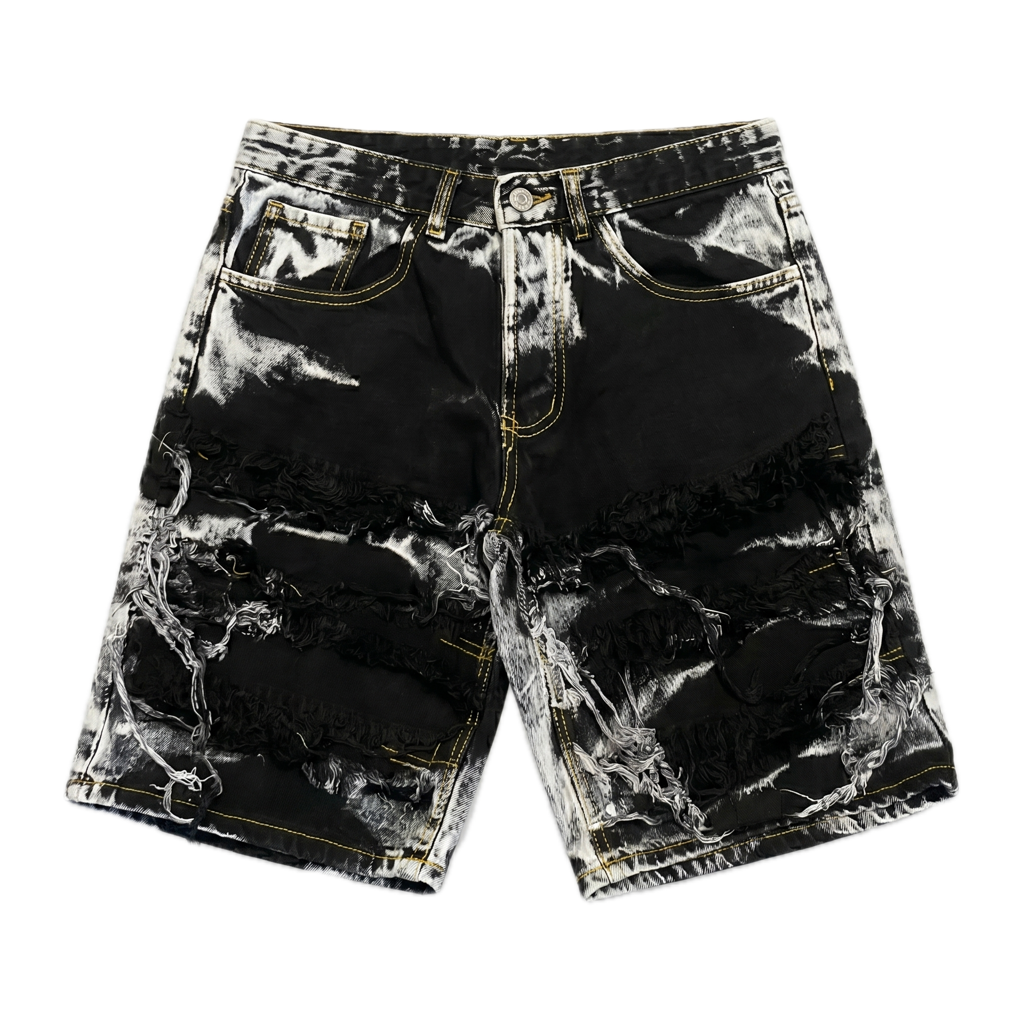 NO BRAND - SHORTS 4035 - NERO