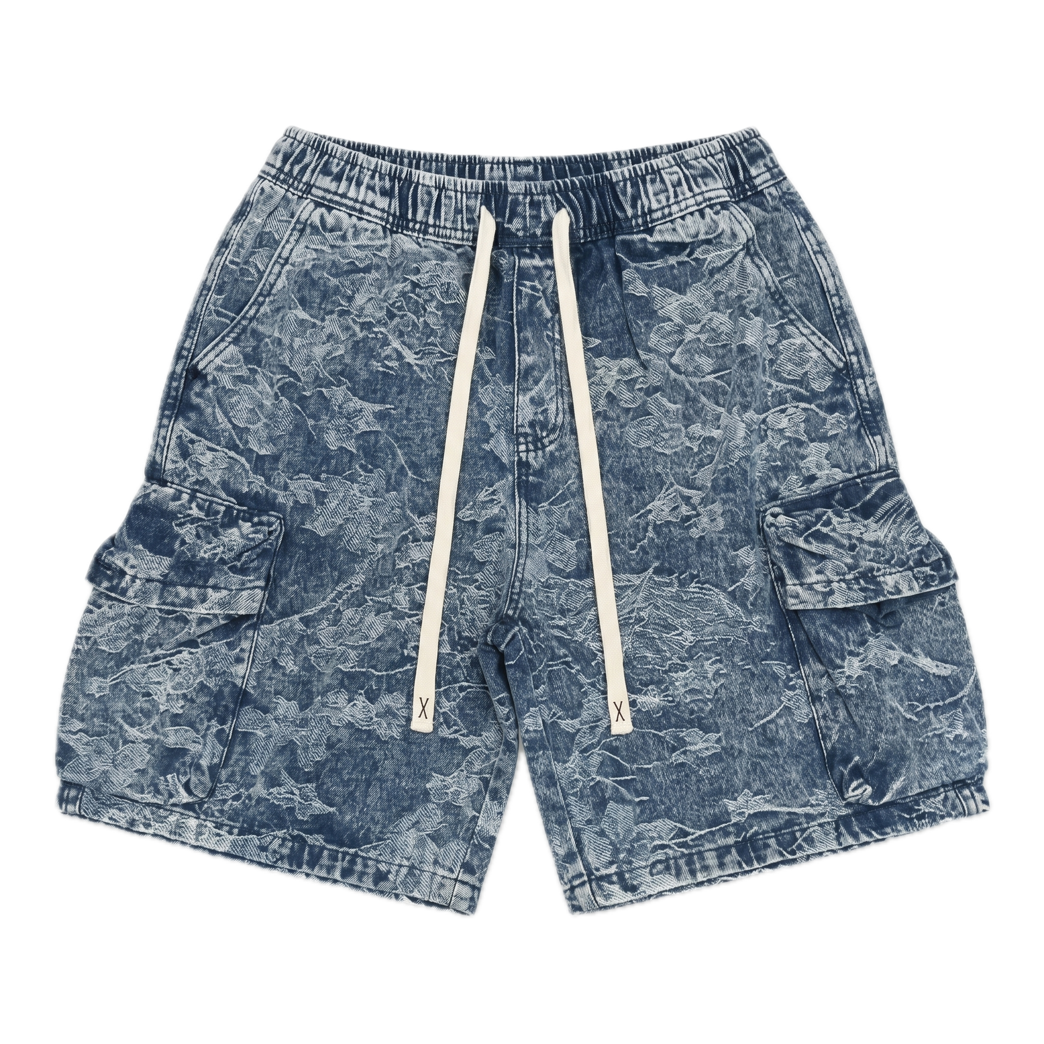 NO BRAND - SHORTS 7712 - BLU