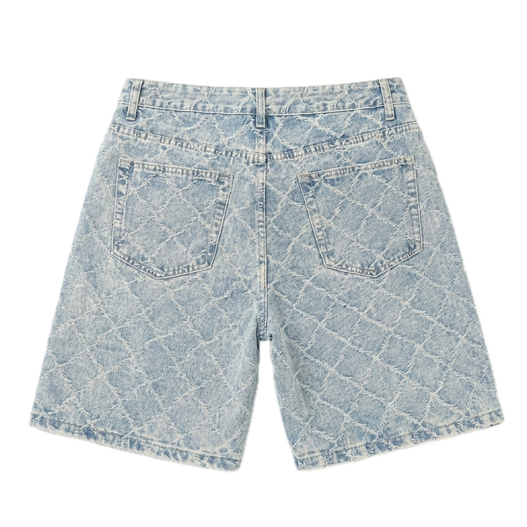 NO BRAND - SHORT 522 - AZZURRO