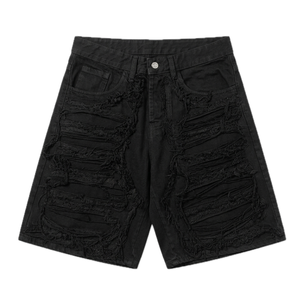 NO BRAND - SHORTS AB4023 - NERO