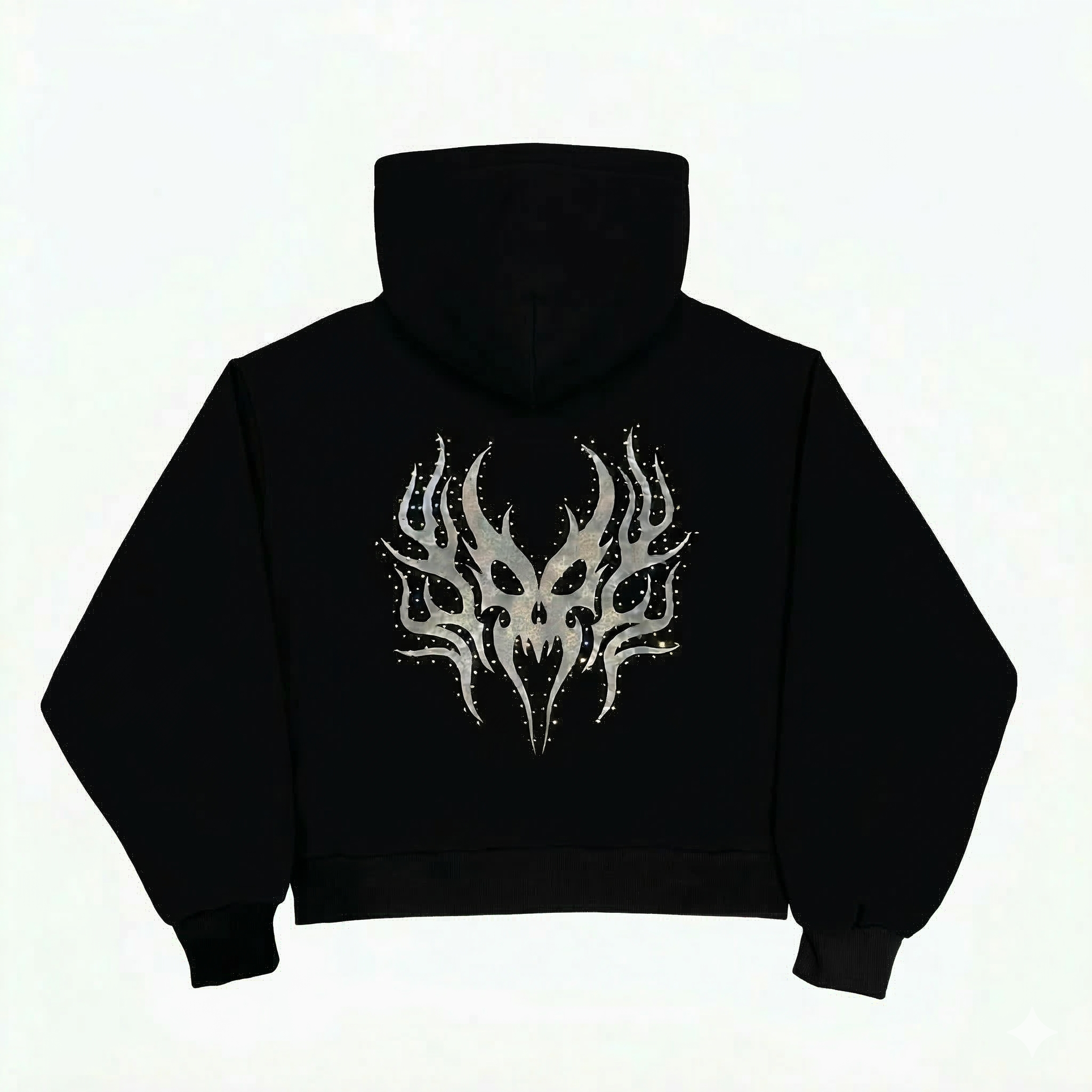 NO REST DAY - ZIP NO REST DAY DIAMOND - NERO