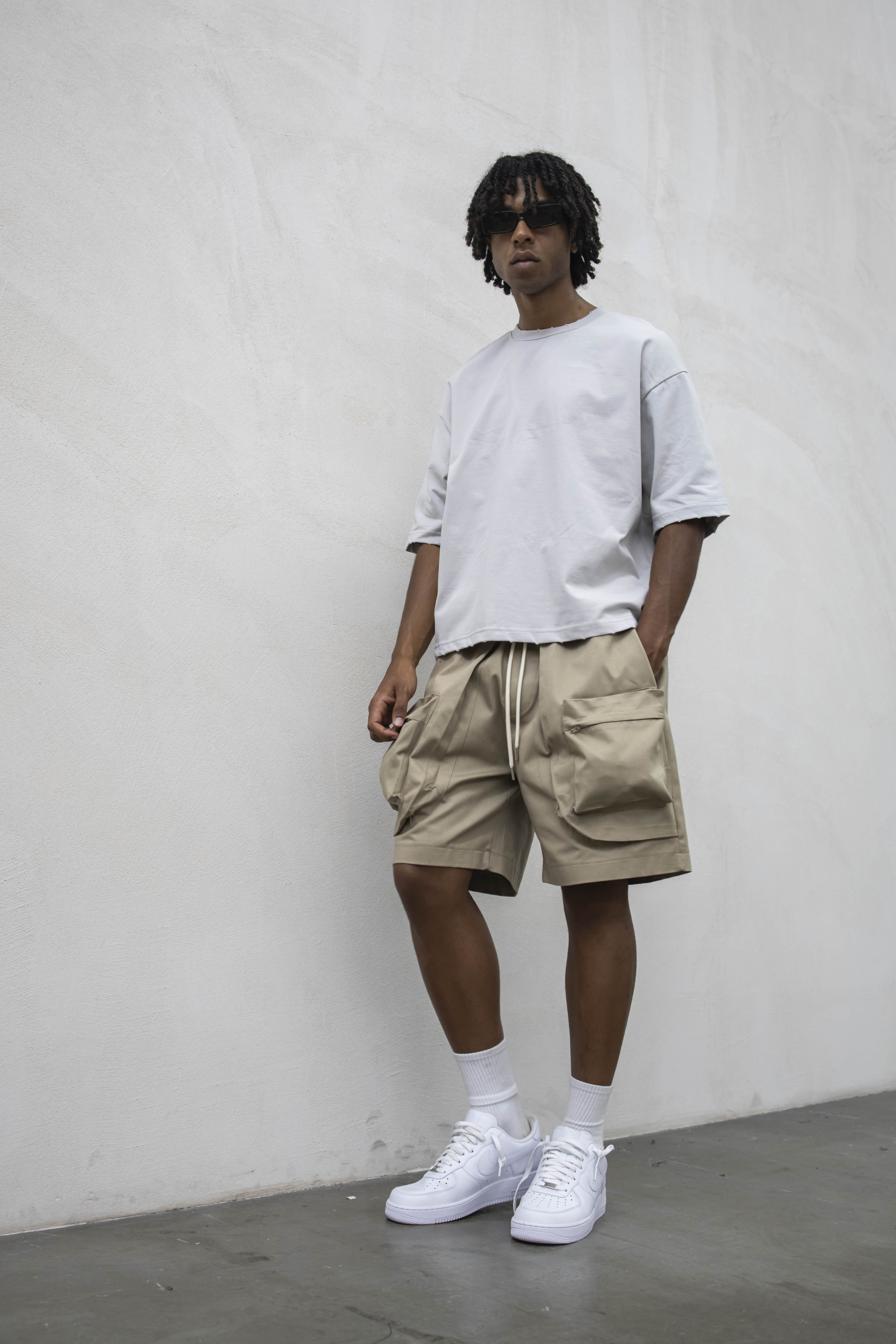 PRESENT - T-SHIRT BASIC CROP - PERLA