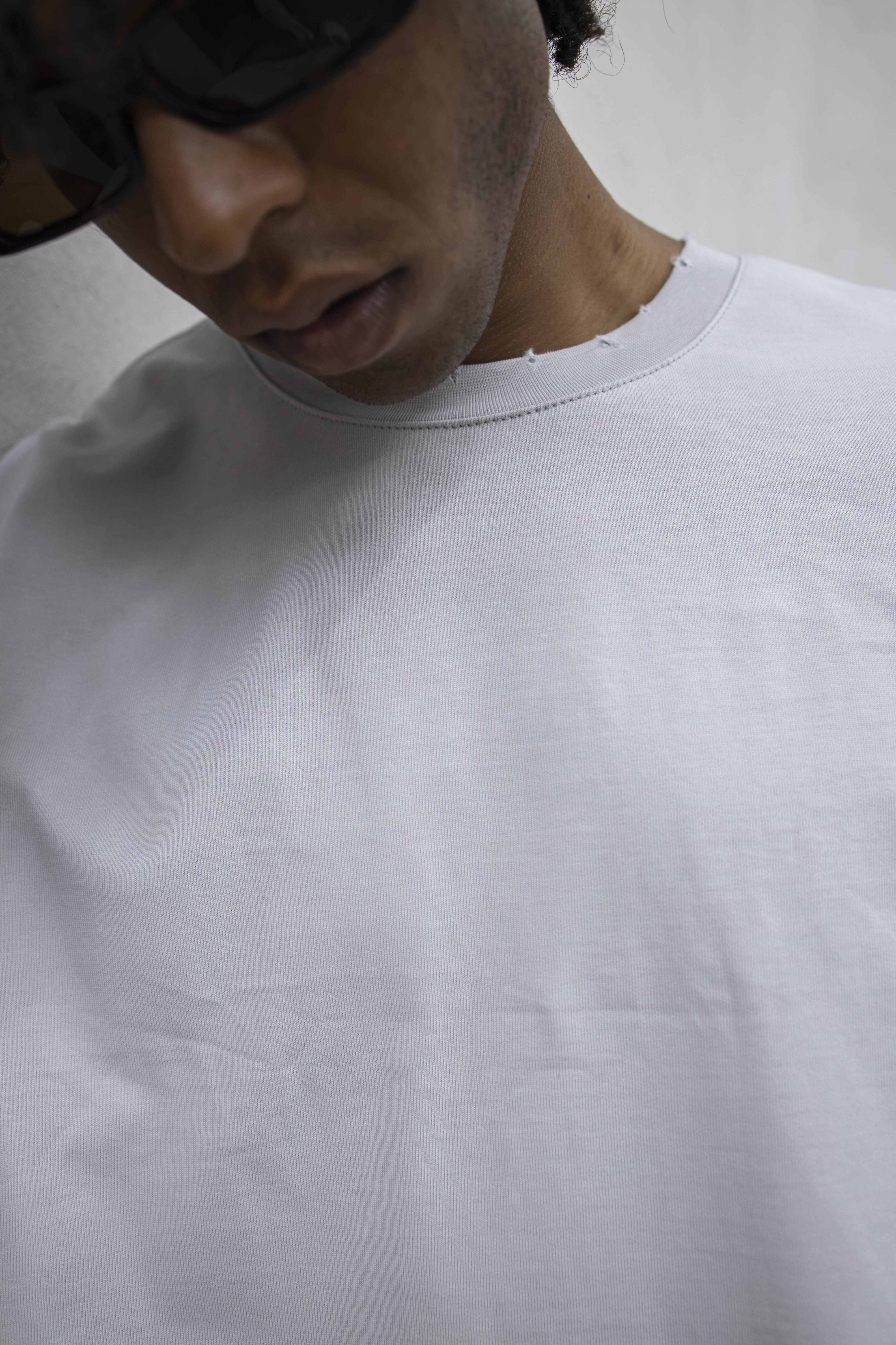 PRESENT - T-SHIRT BASIC CROP - PERLA