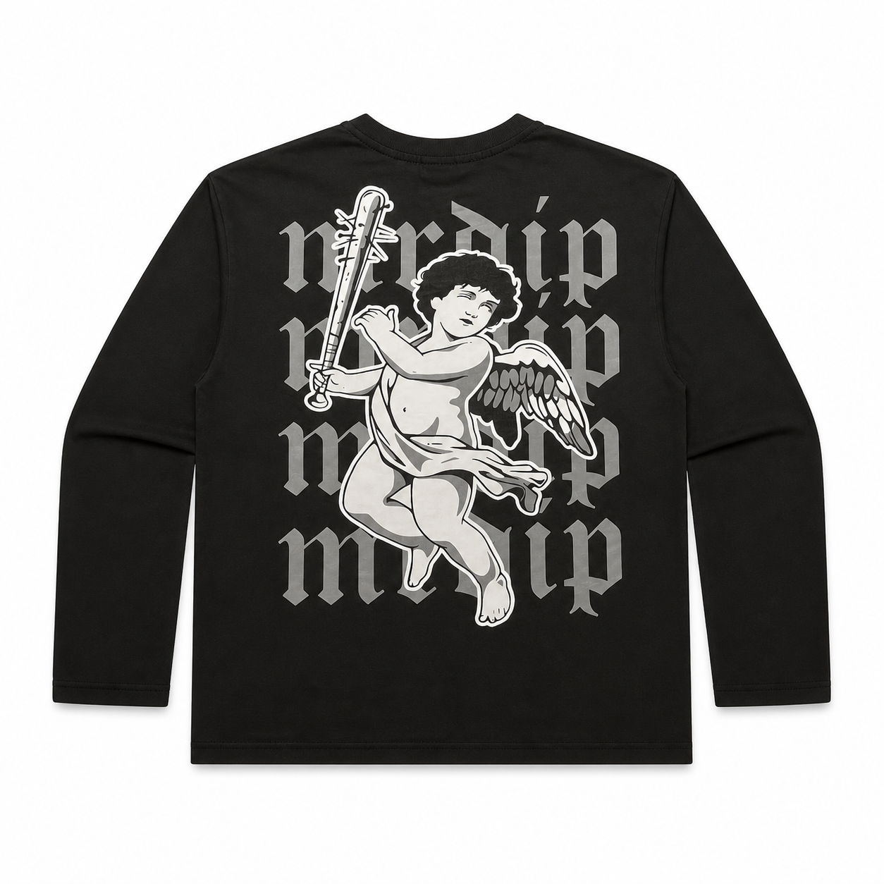 MRDIP - LONGSLEEVE ANGEL - NERO