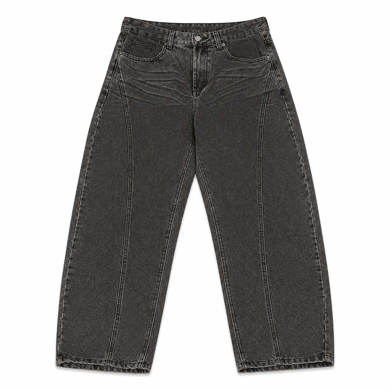 NO BRAND - JEANS 763 - GRIGIO