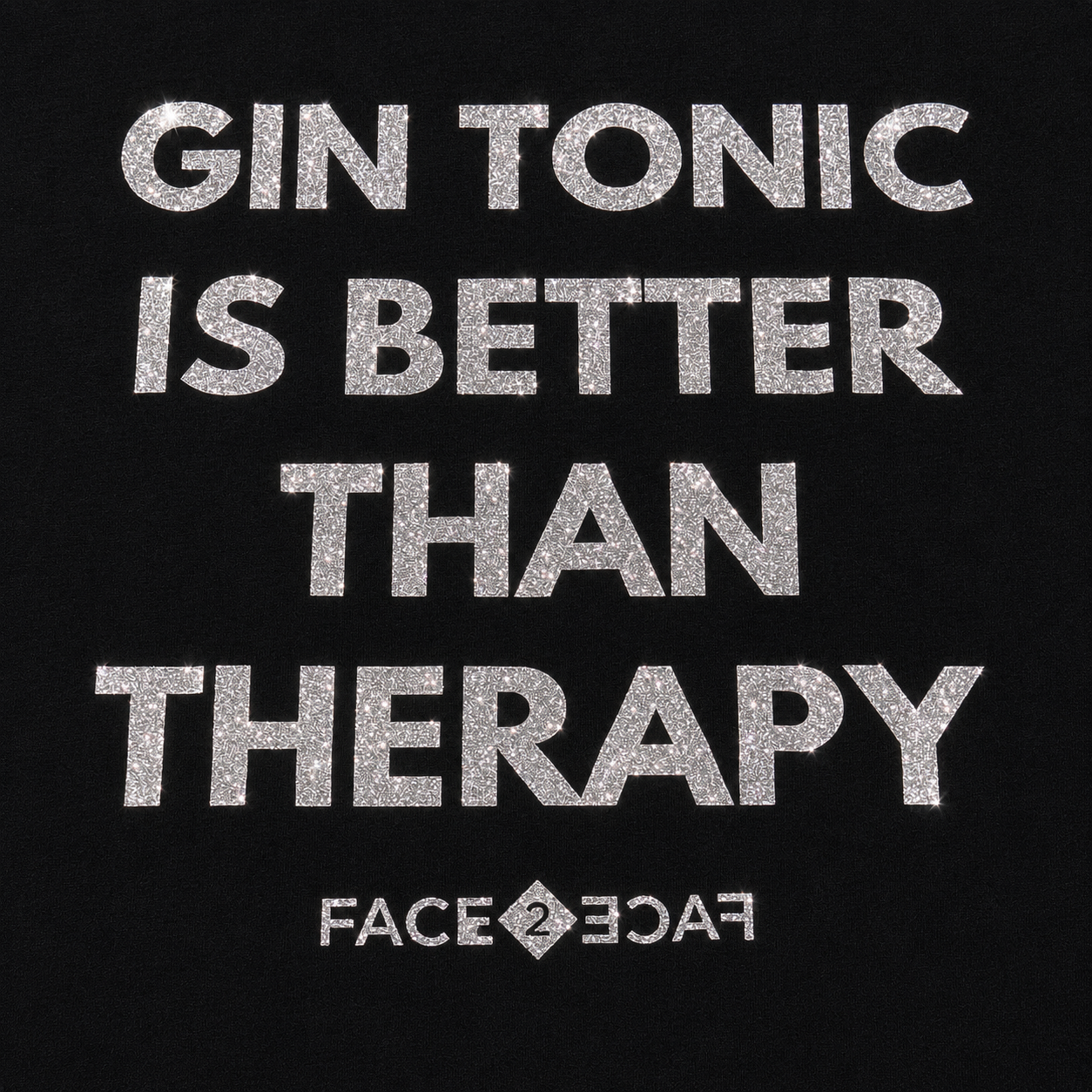MRDIP - TEE GIN TONIC GLITTER - GLITTER