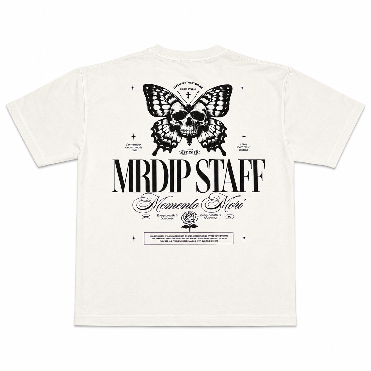 MRDIP - TEE STAFF - BIANCO
